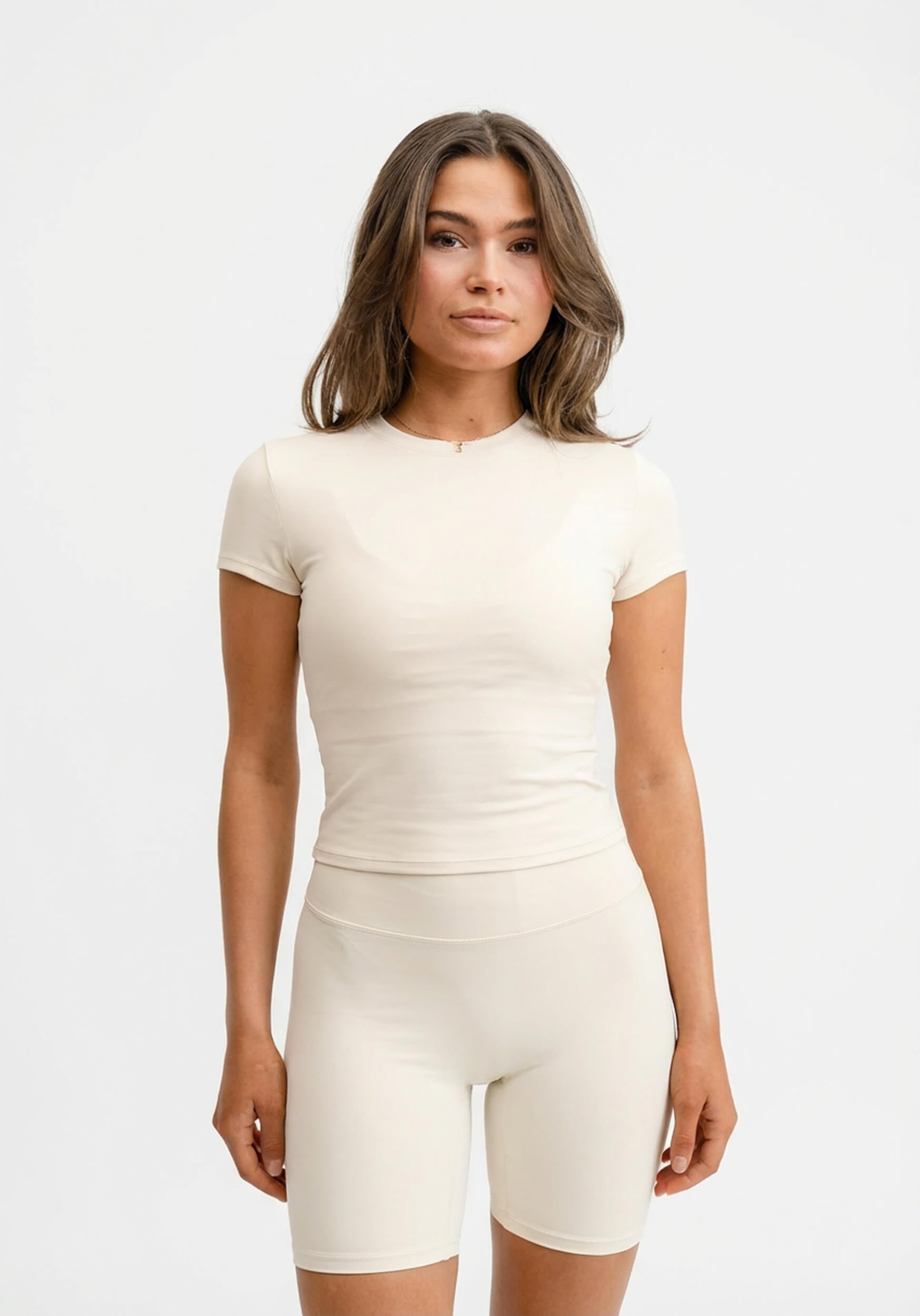 Butter Soft Tee Cream White