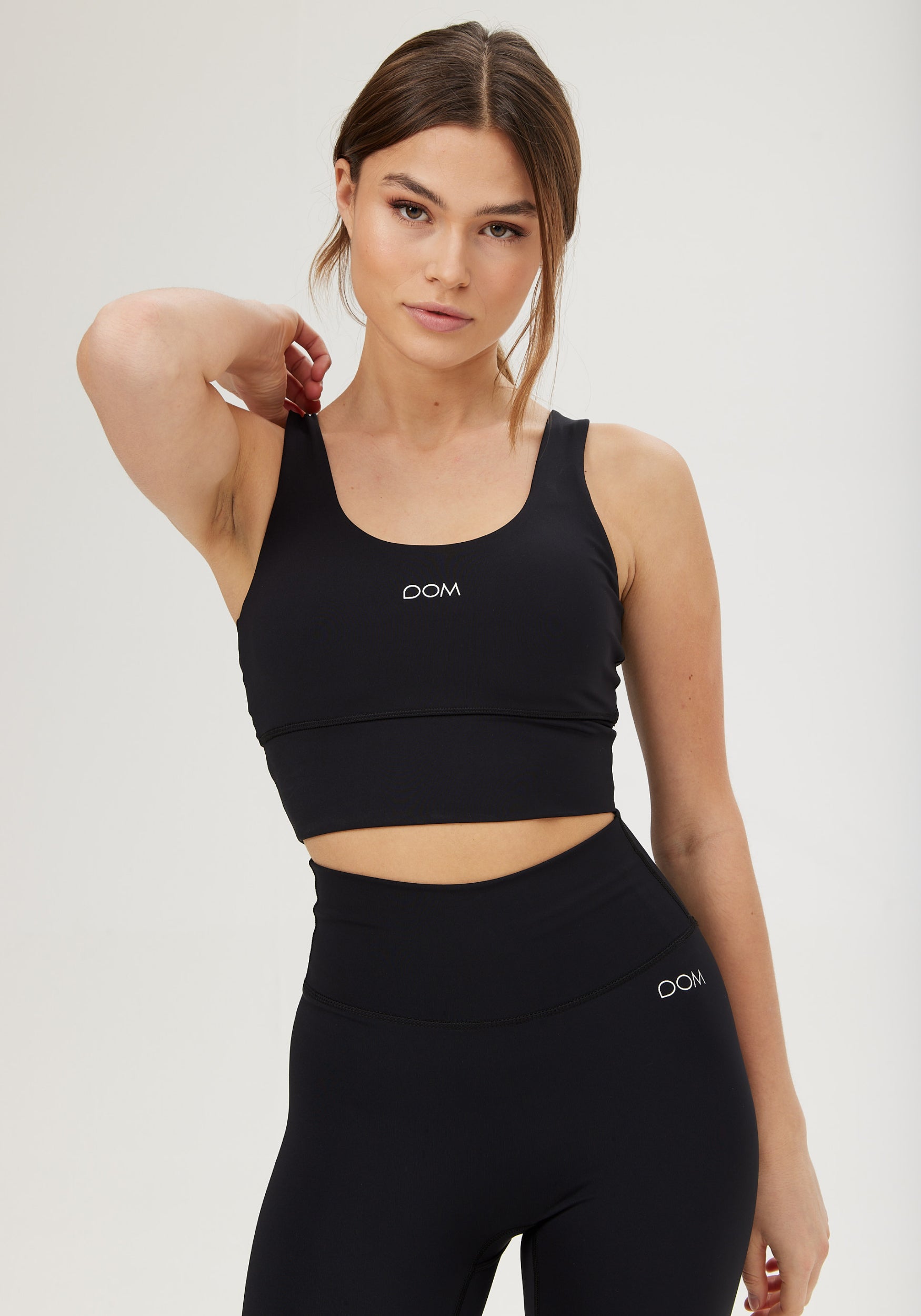 Moa Sports Bra Black Matt