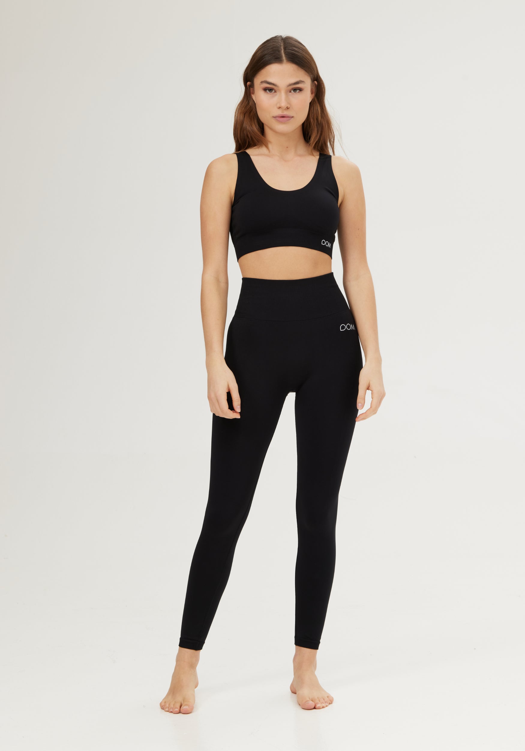 Flow Sports Bra Seamless Black
