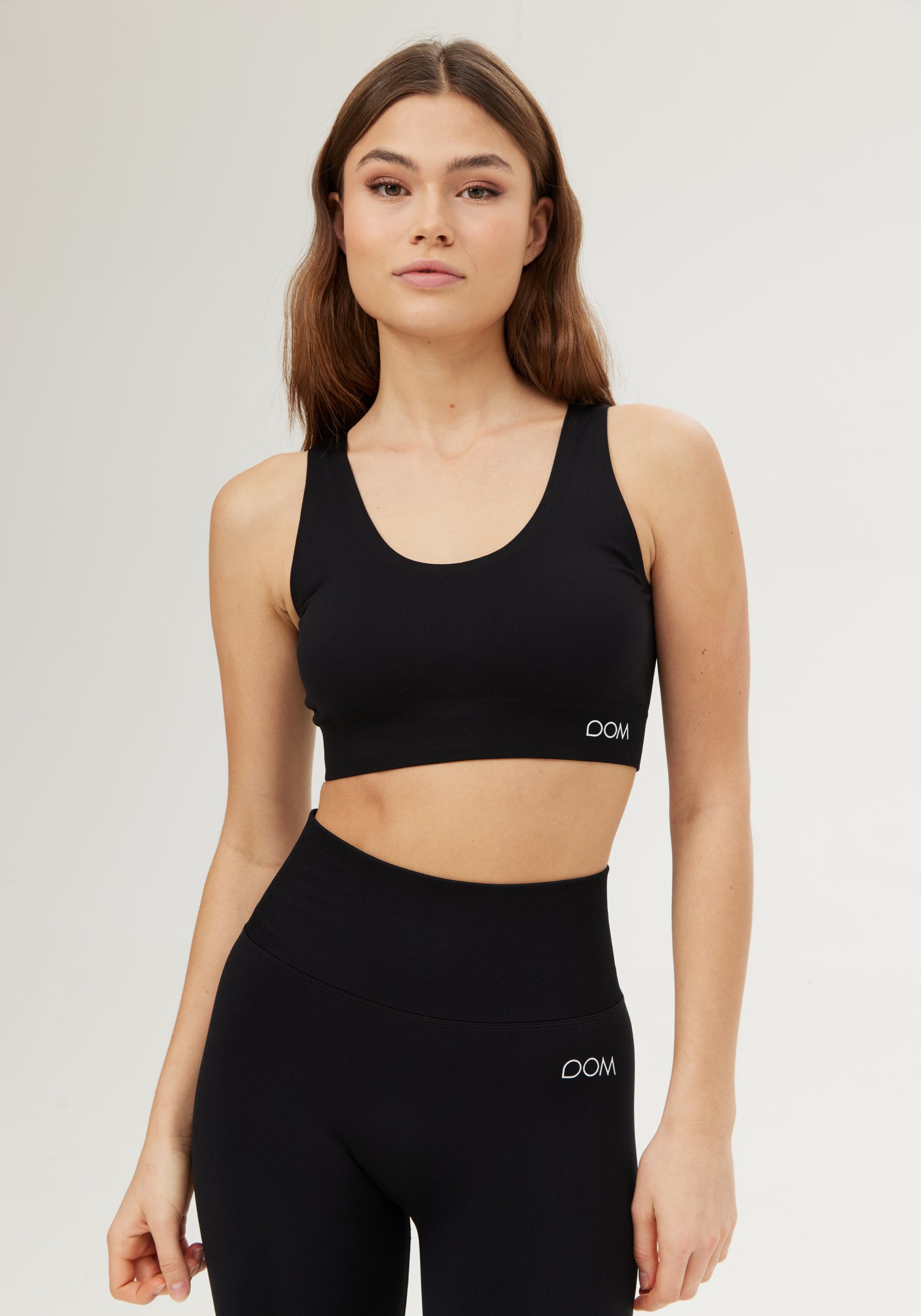 Flow Sports Bra Seamless Black