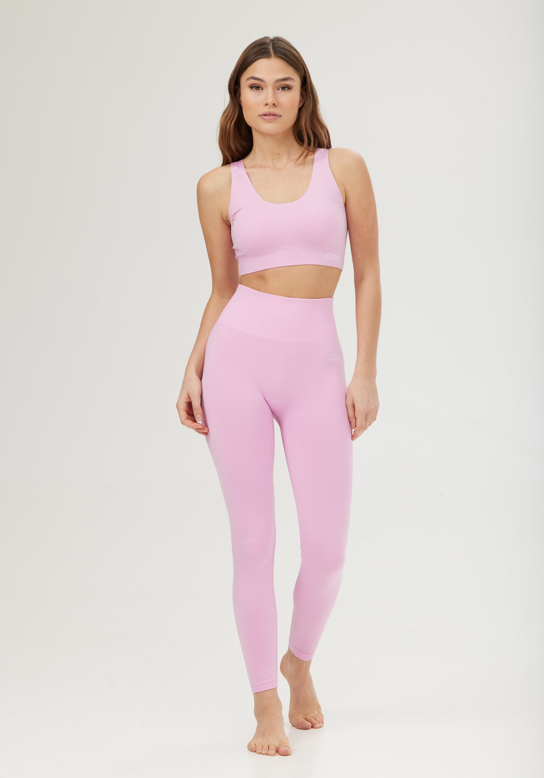 Flow Sports Bra Seamless Pink Luxe