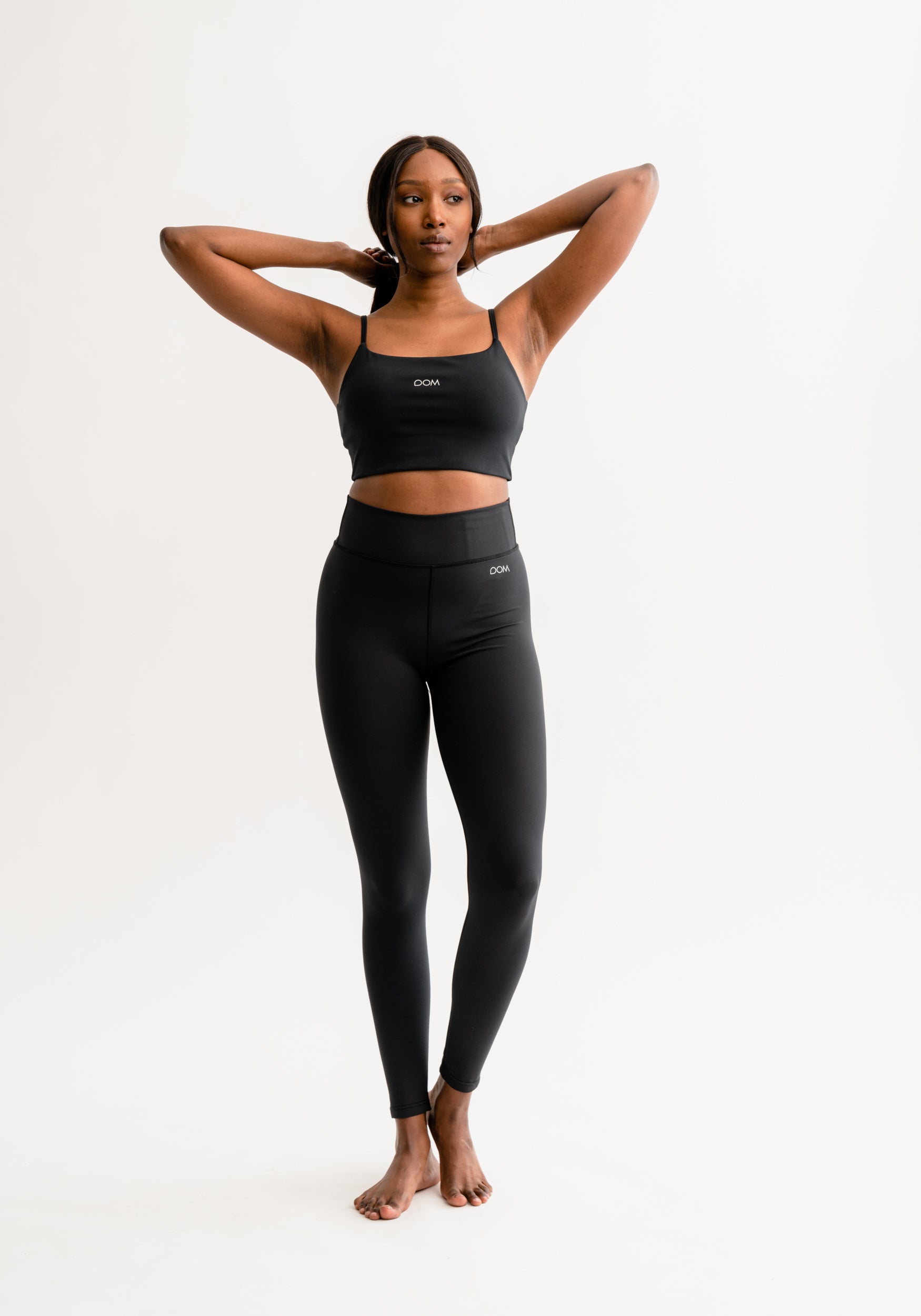 Thea Sports Bra Black Matte