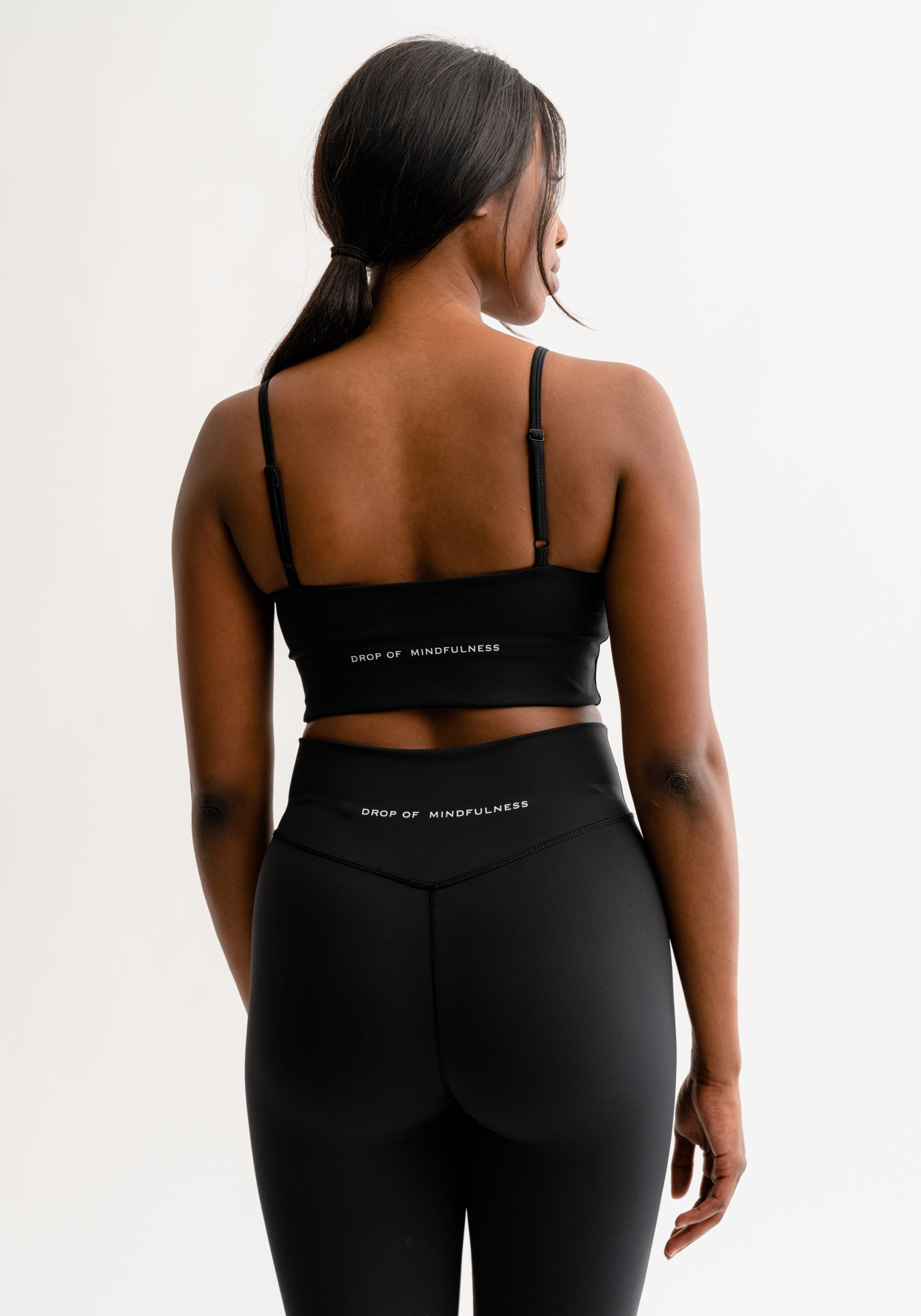 Thea Sports Bra Black Matte