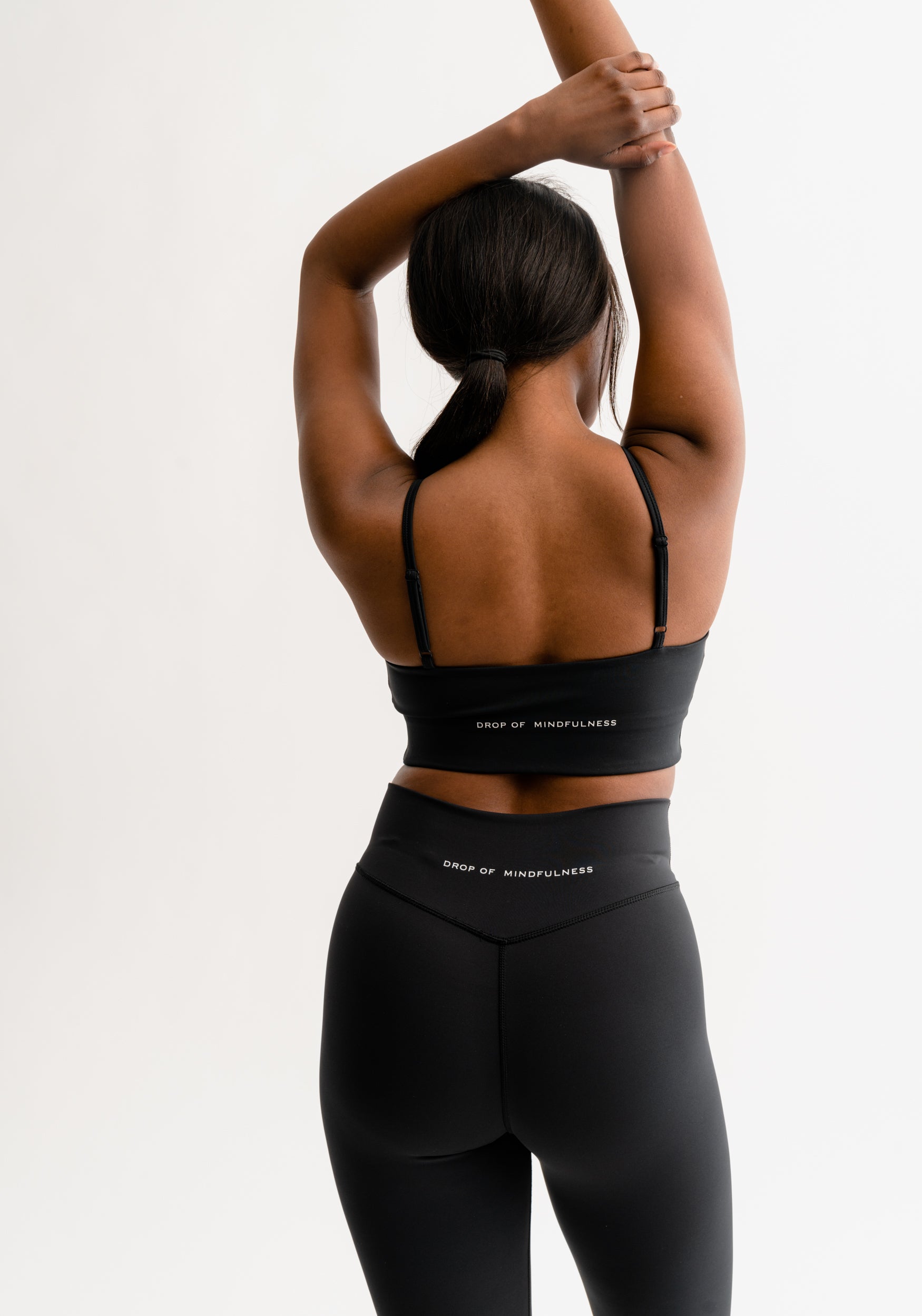 Thea Sports Bra Black Matte