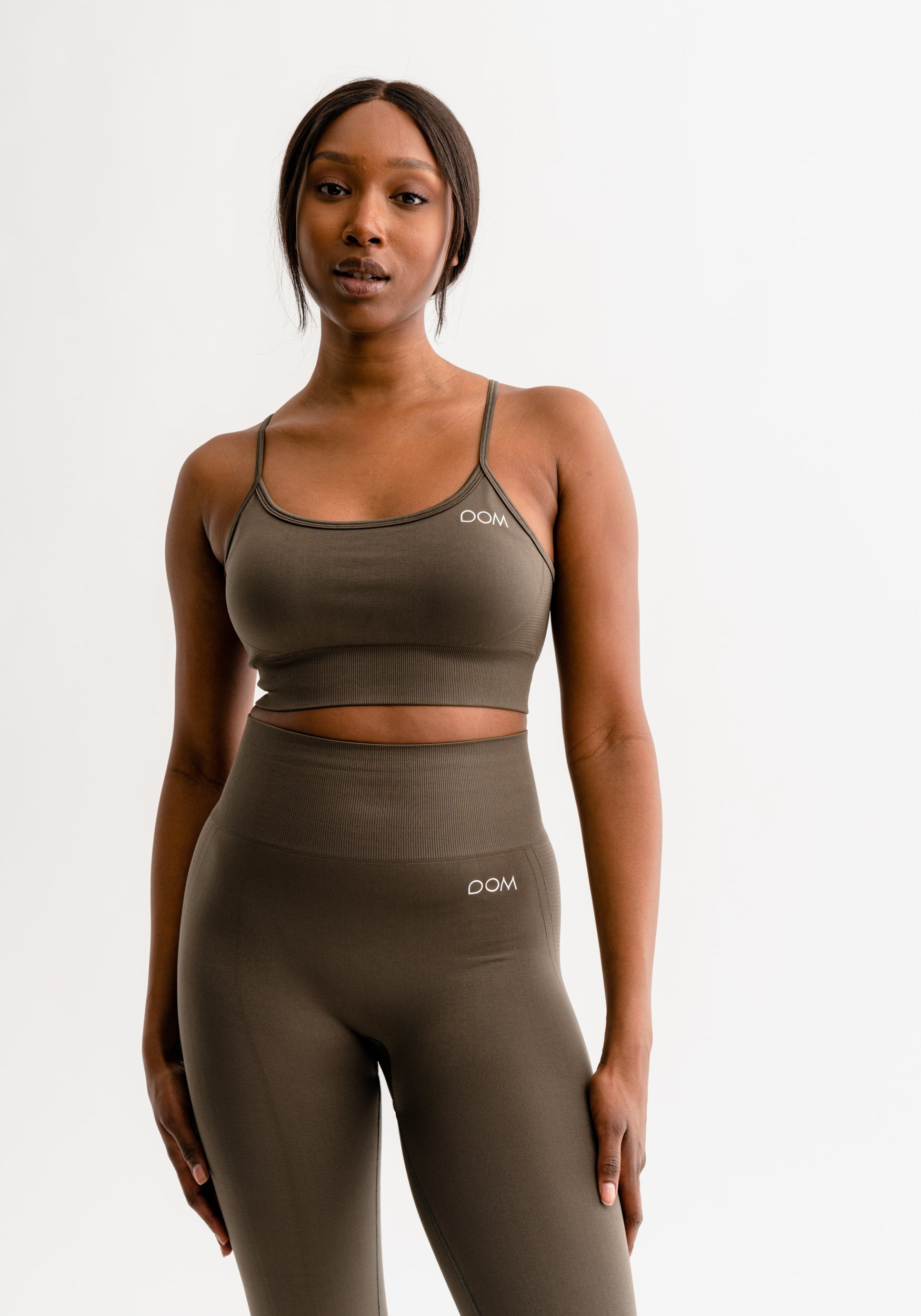 Maya Sports Bra Seamless Dark Olive