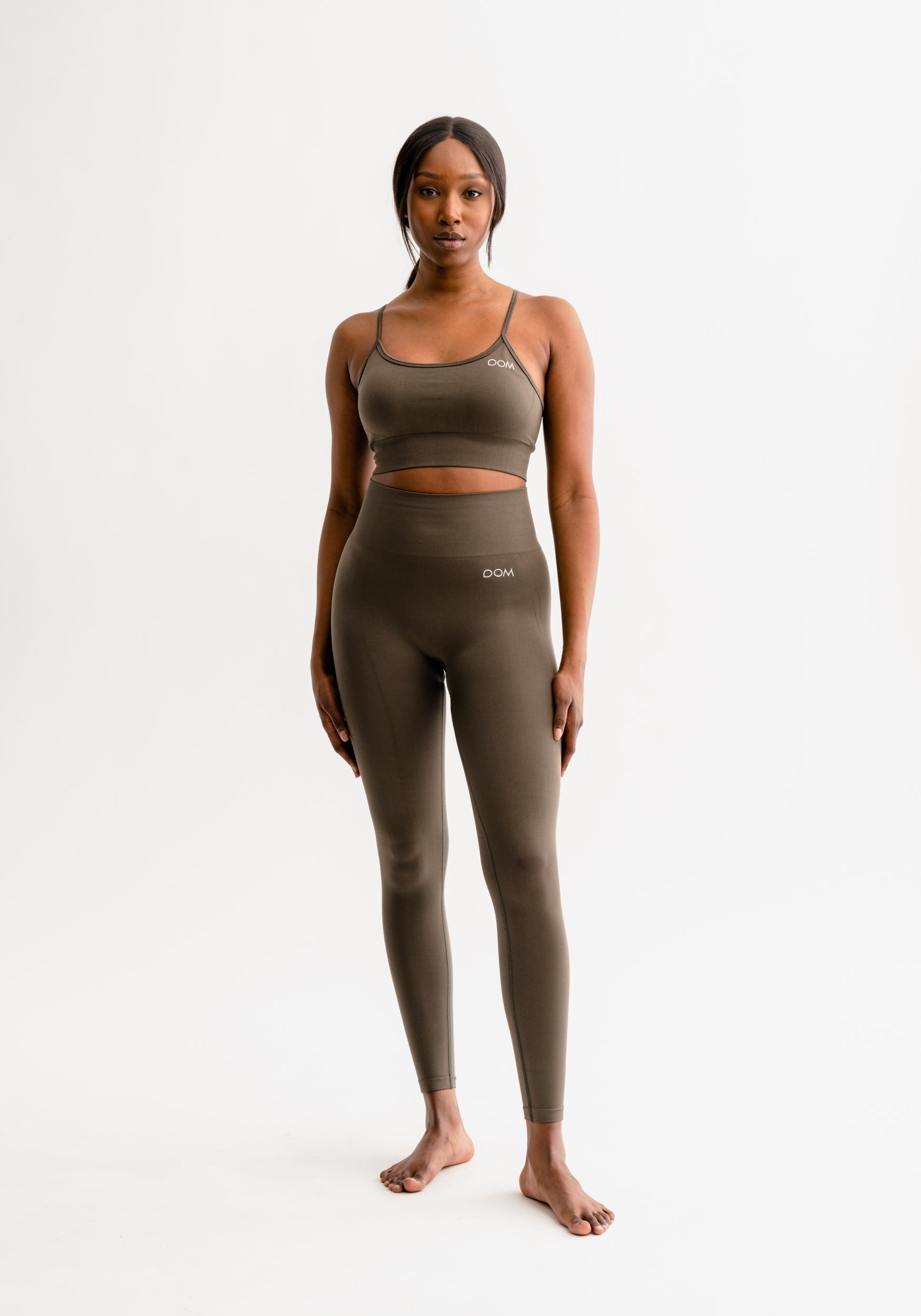 Maya Sports Bra Seamless Dark Olive