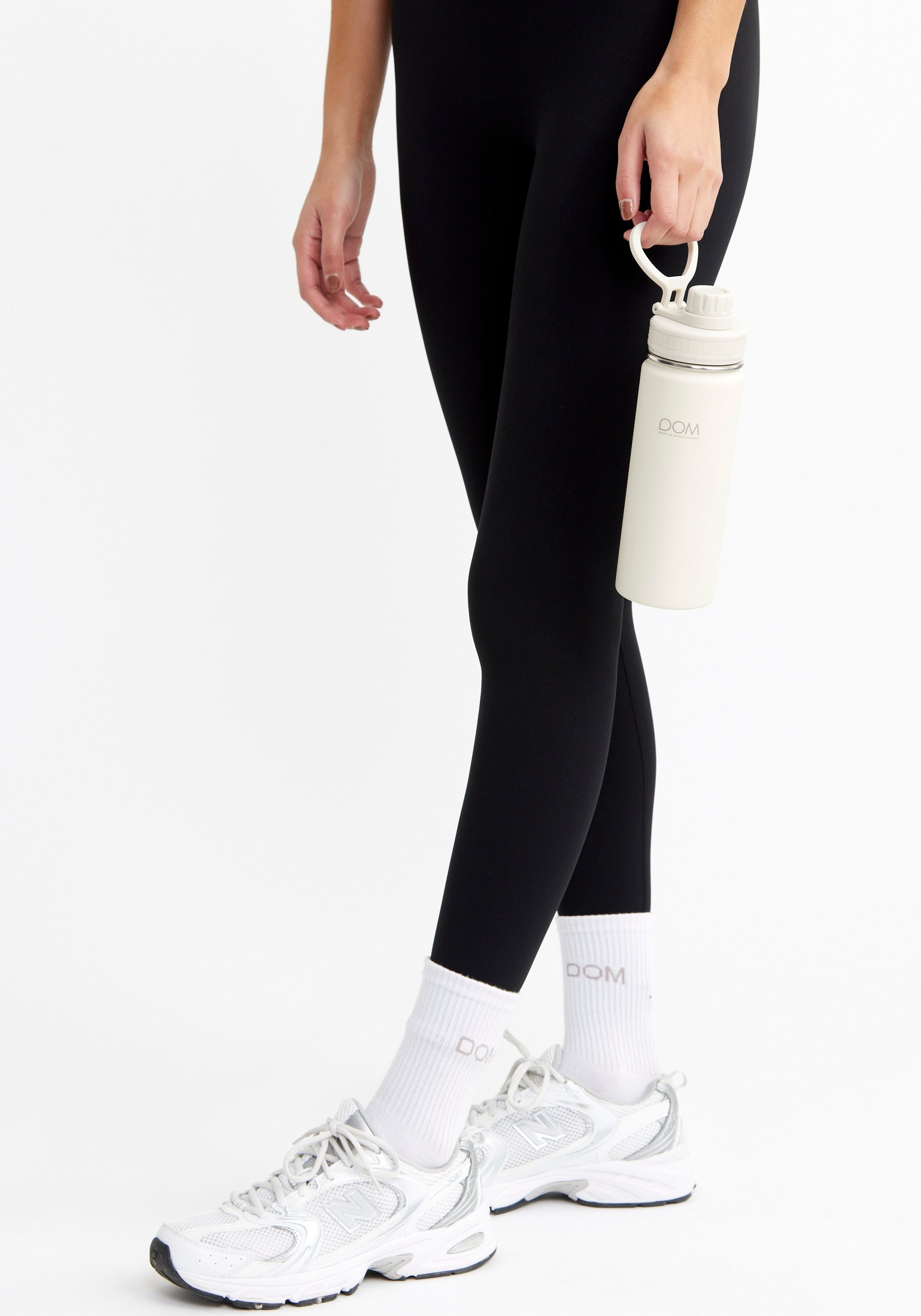 Water Bottle Sport Cream White 500ml