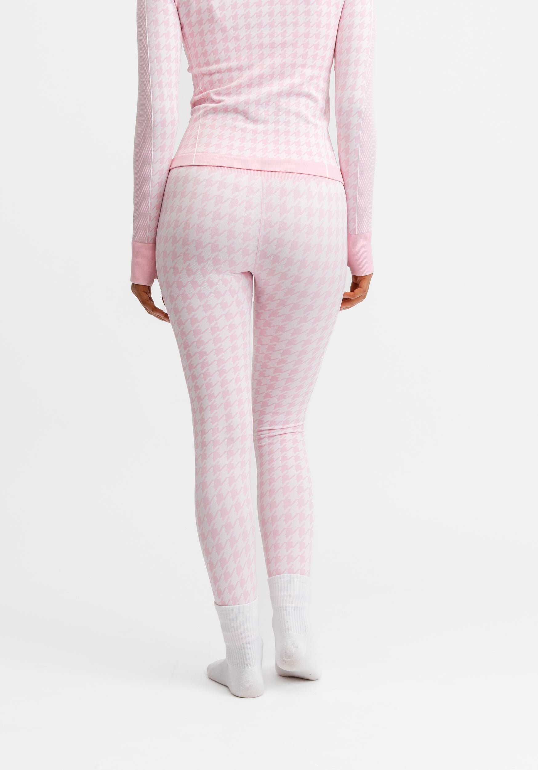 Seamless Base Layer Tights Pink