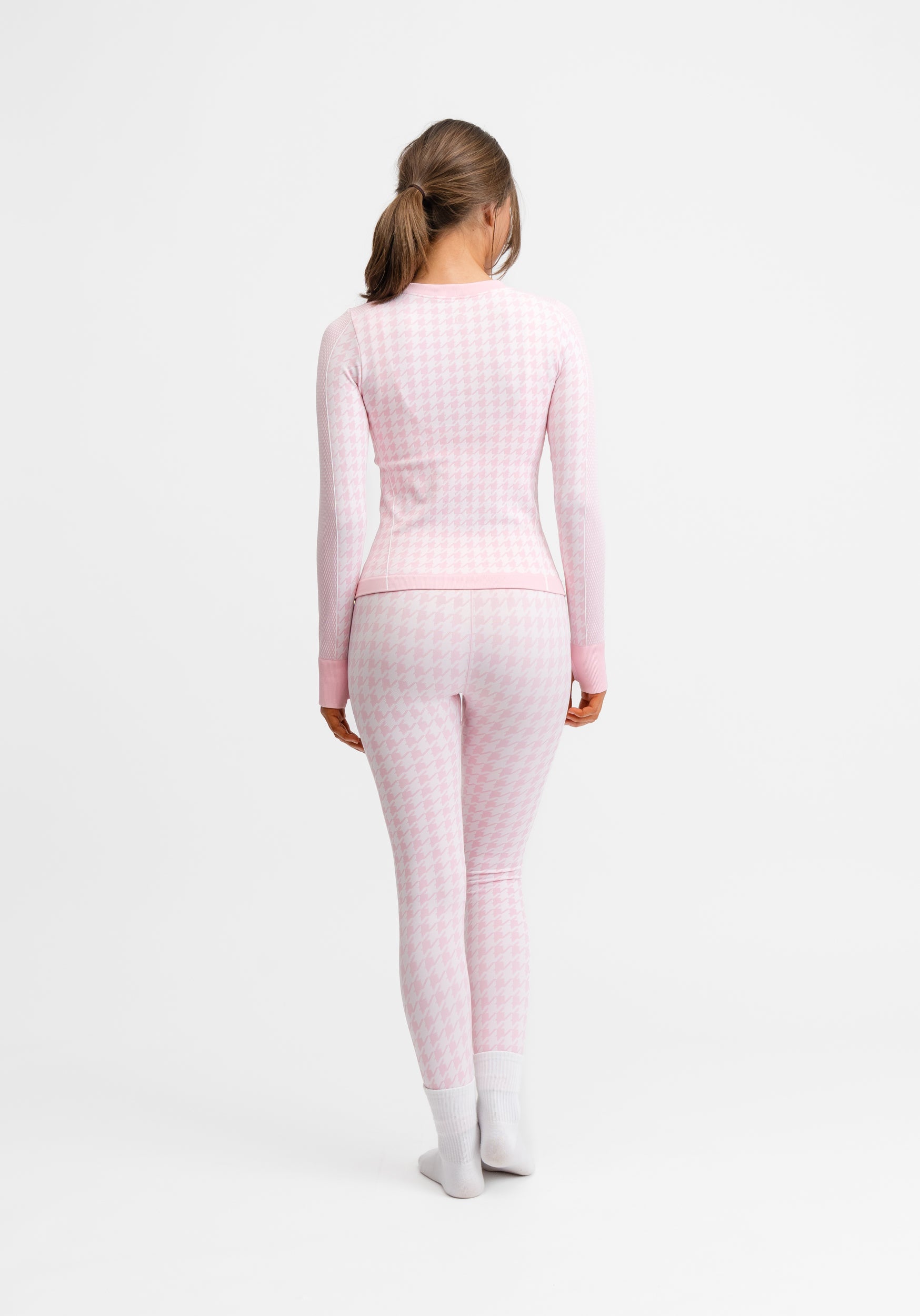Seamless Base Layer Top Pink