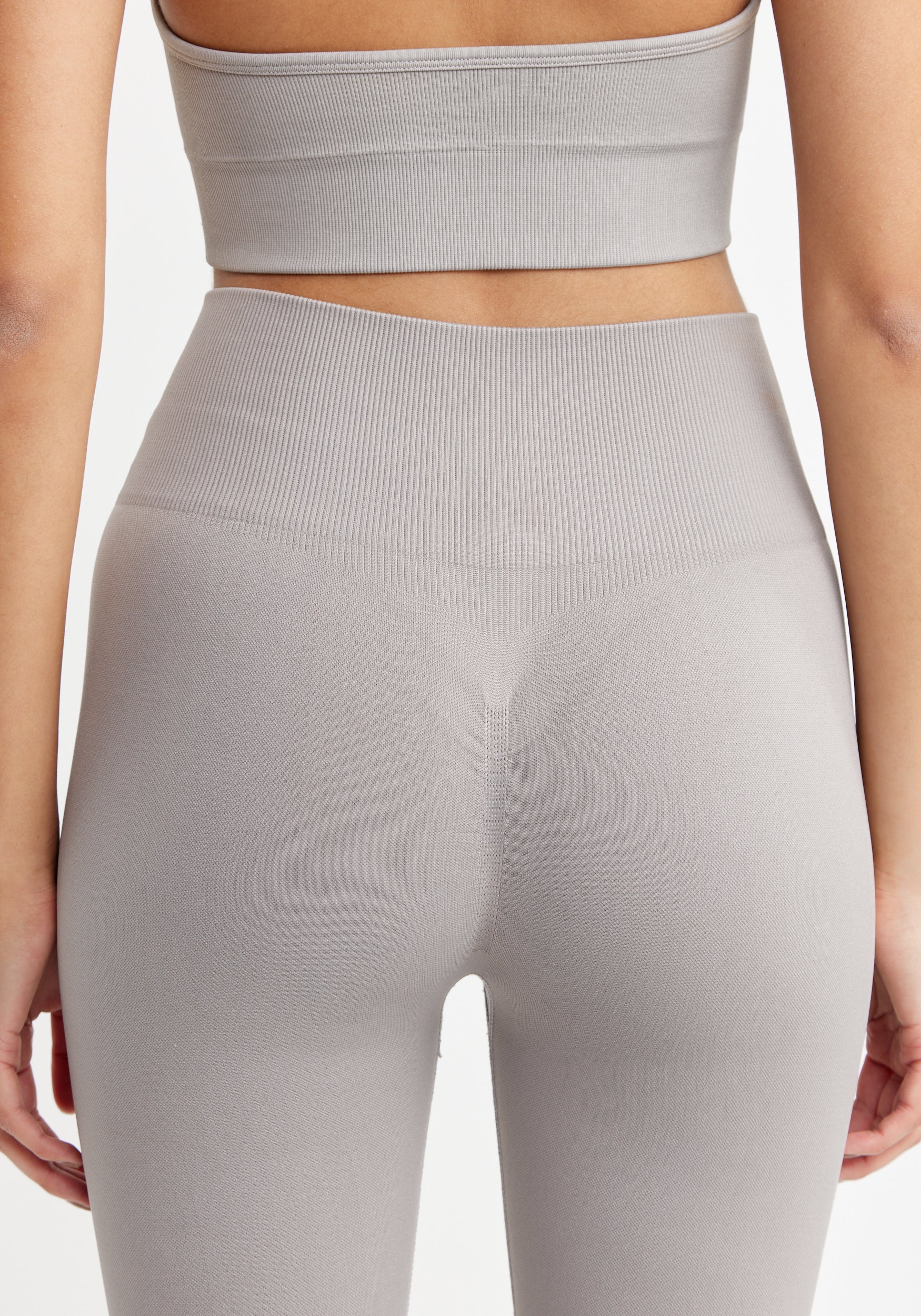 Seamless Scrunch Tights Greige