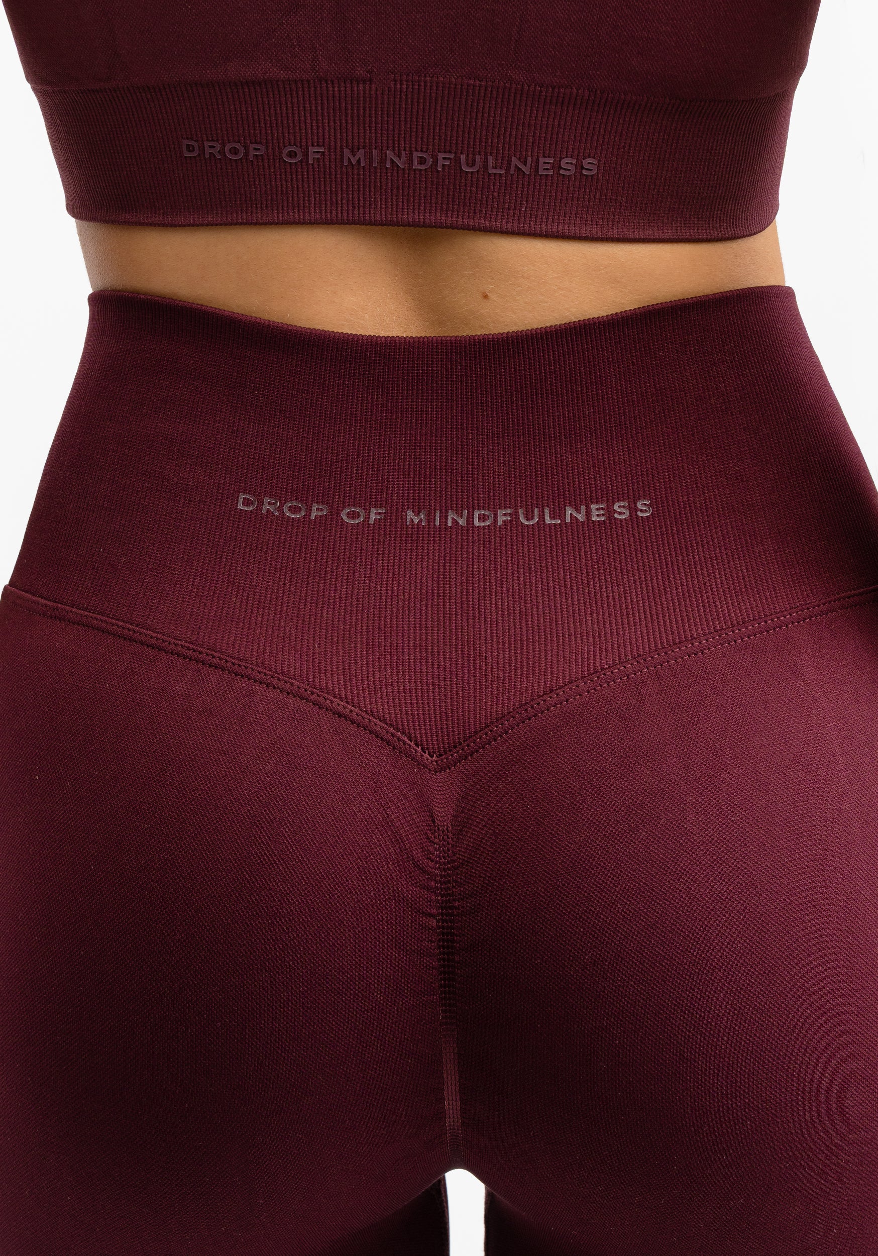 Seamless Scrunch Tights Redwood