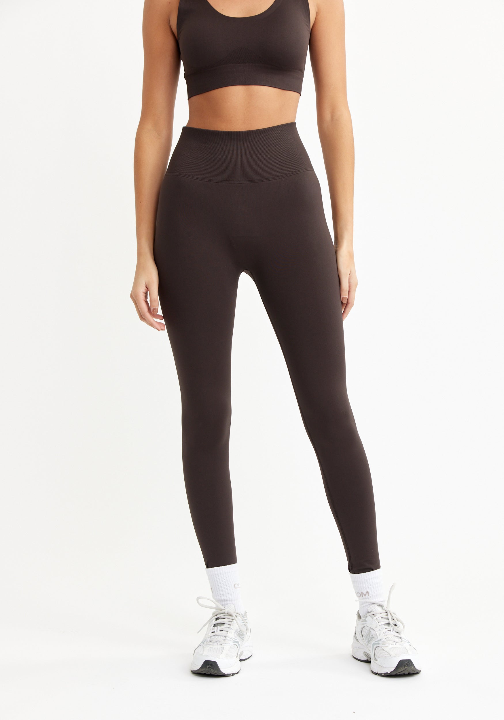 Signature Seamless Tights Dark Brown