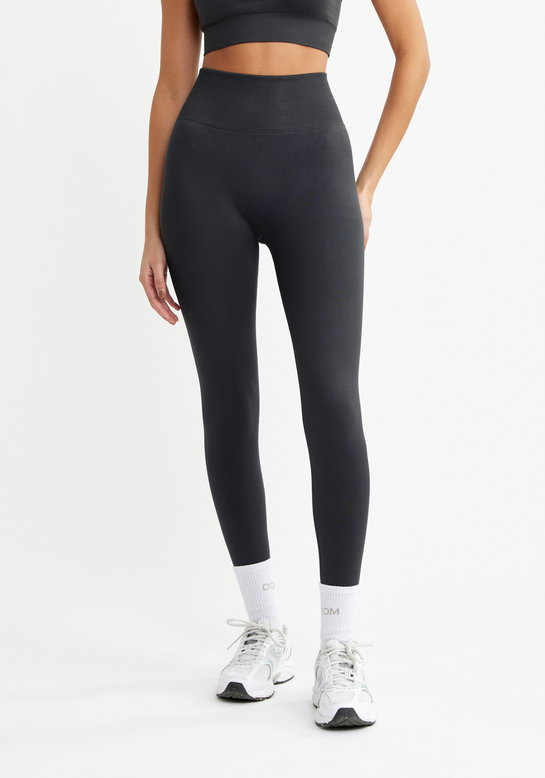 Signature Seamless Tights Iron Grey