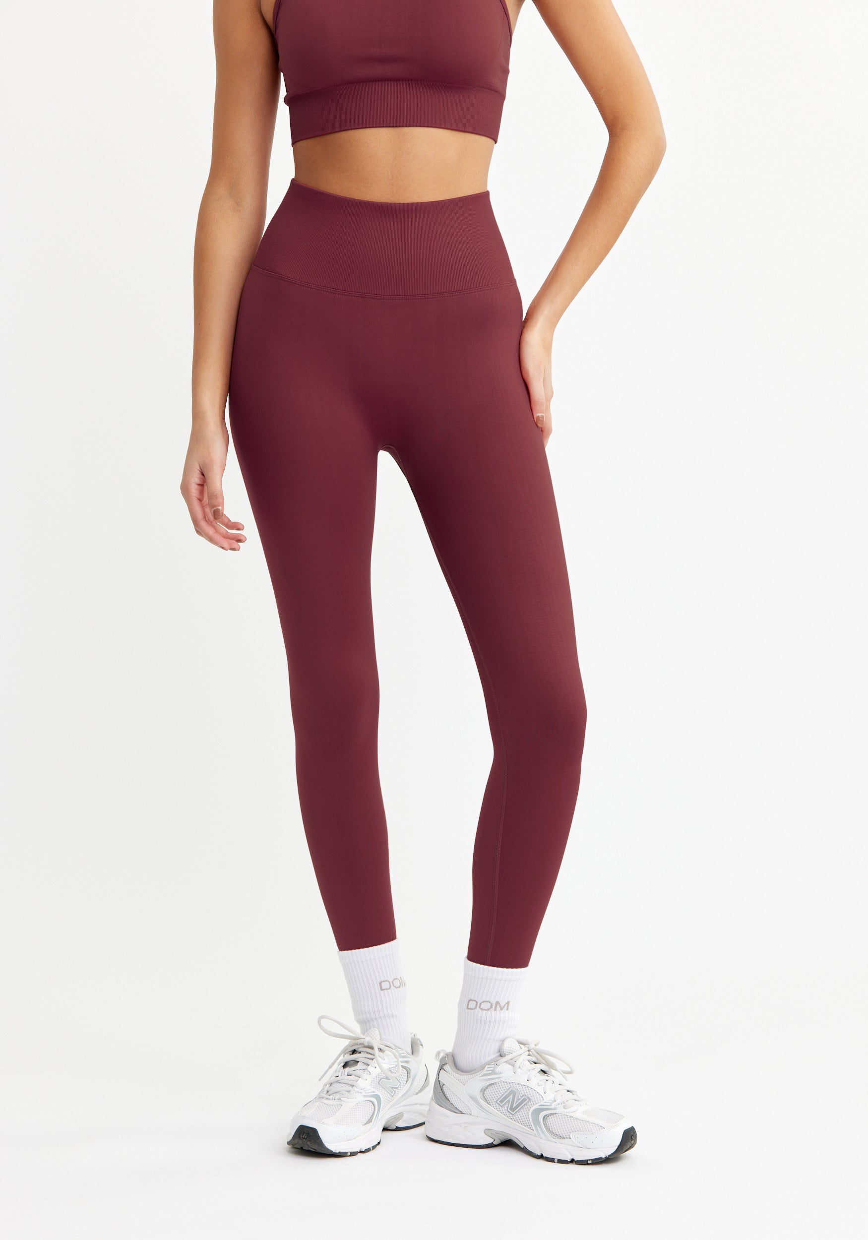 Signature Seamless Tights Ruby Wine