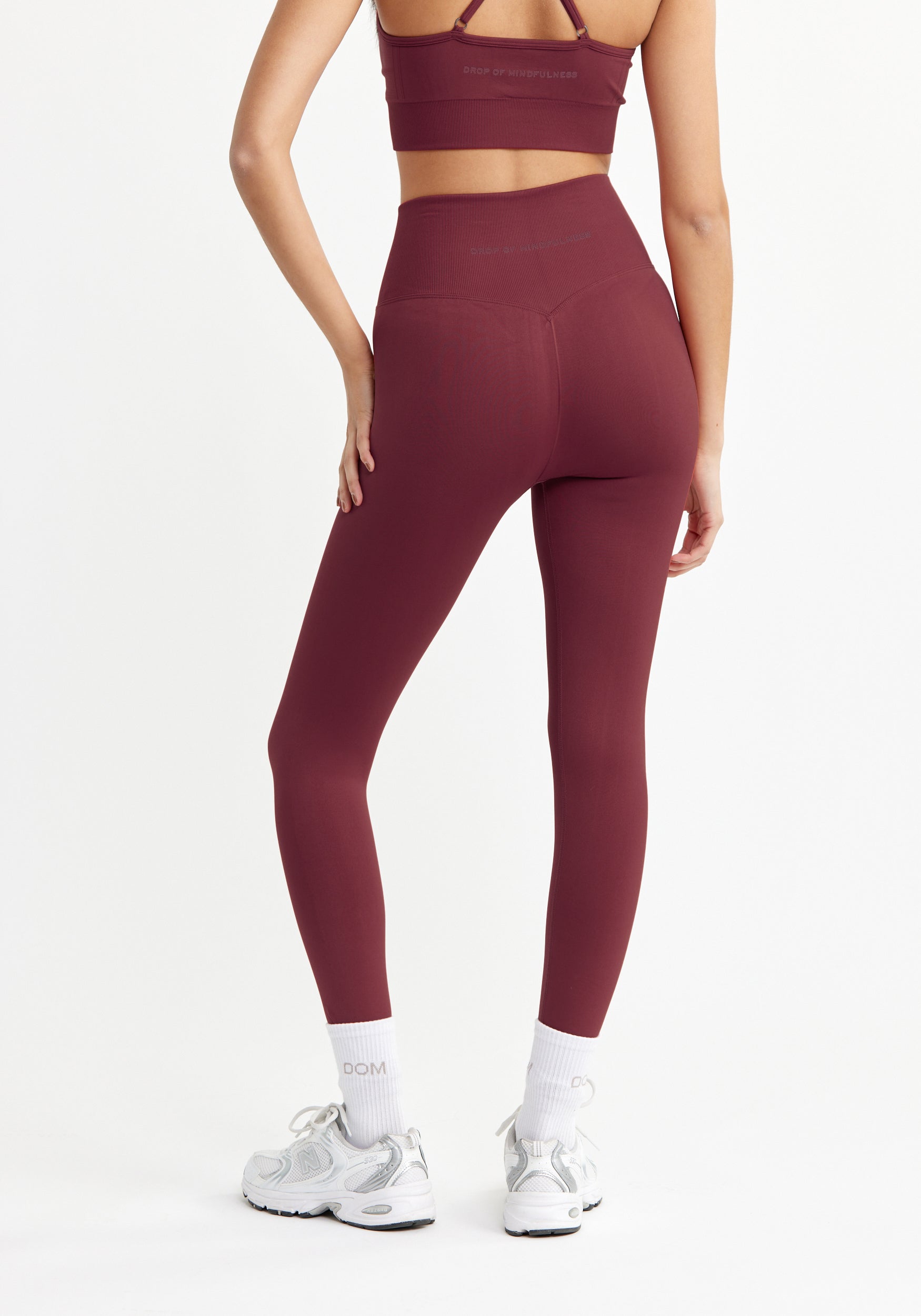 Signature Seamless Tights Ruby Wine