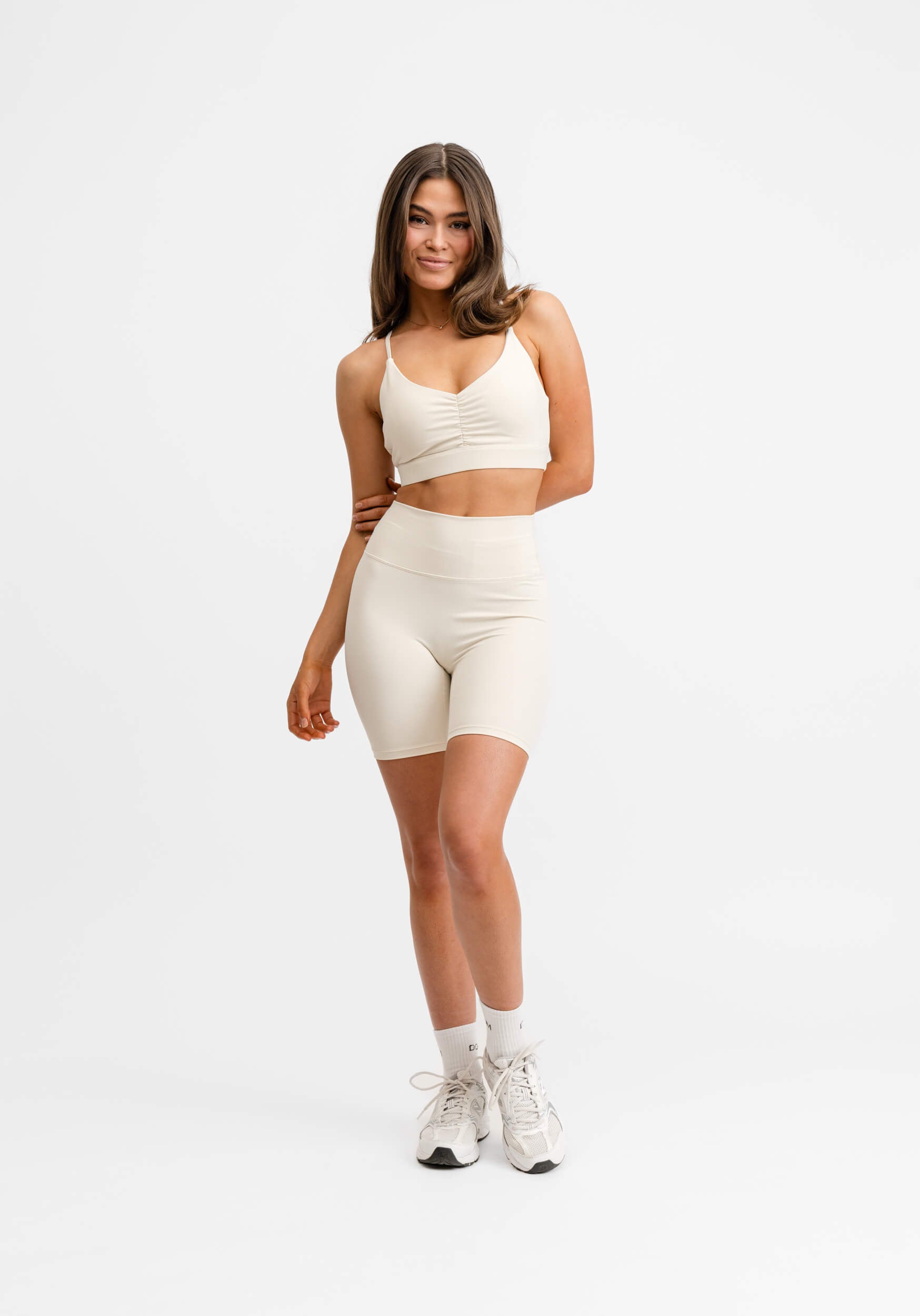 Ultimate Bike Shorts Cream White