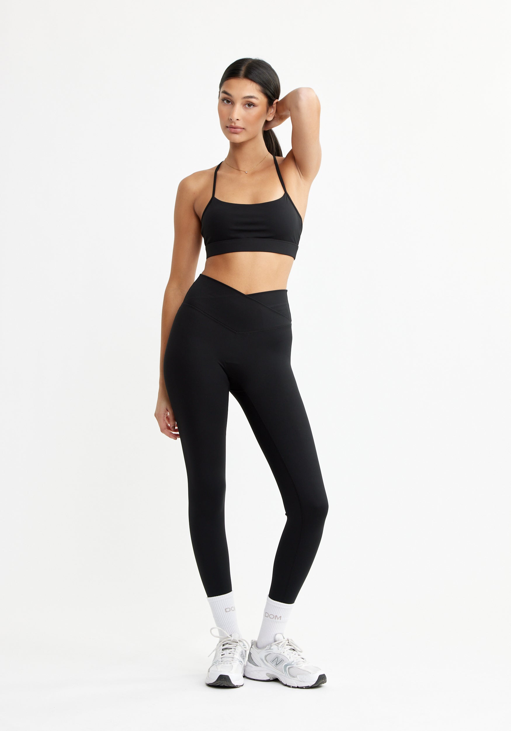 Ultimate Mini Strap Sports Bra Black