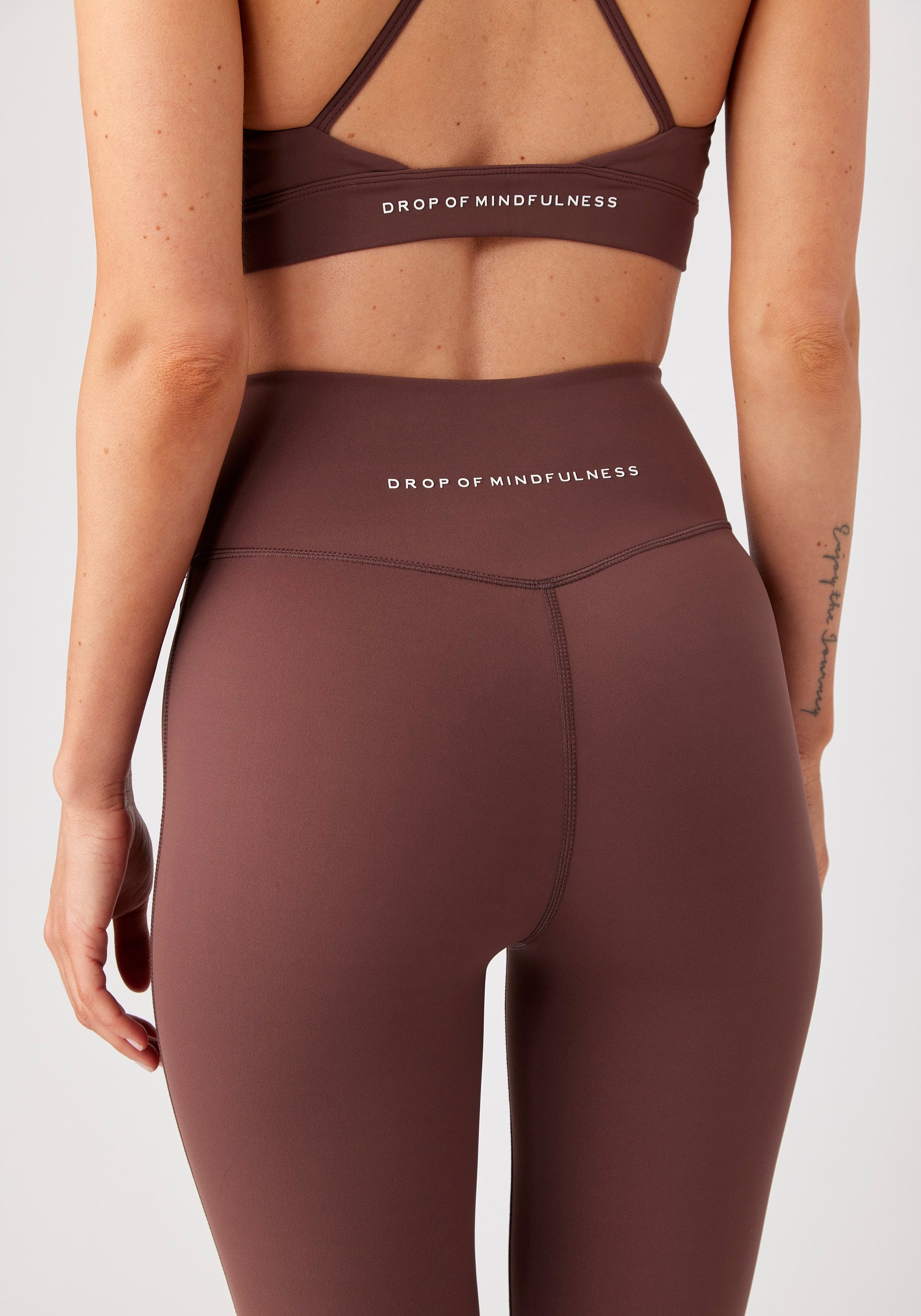 Ultimate Ruched Tights Intense Rust