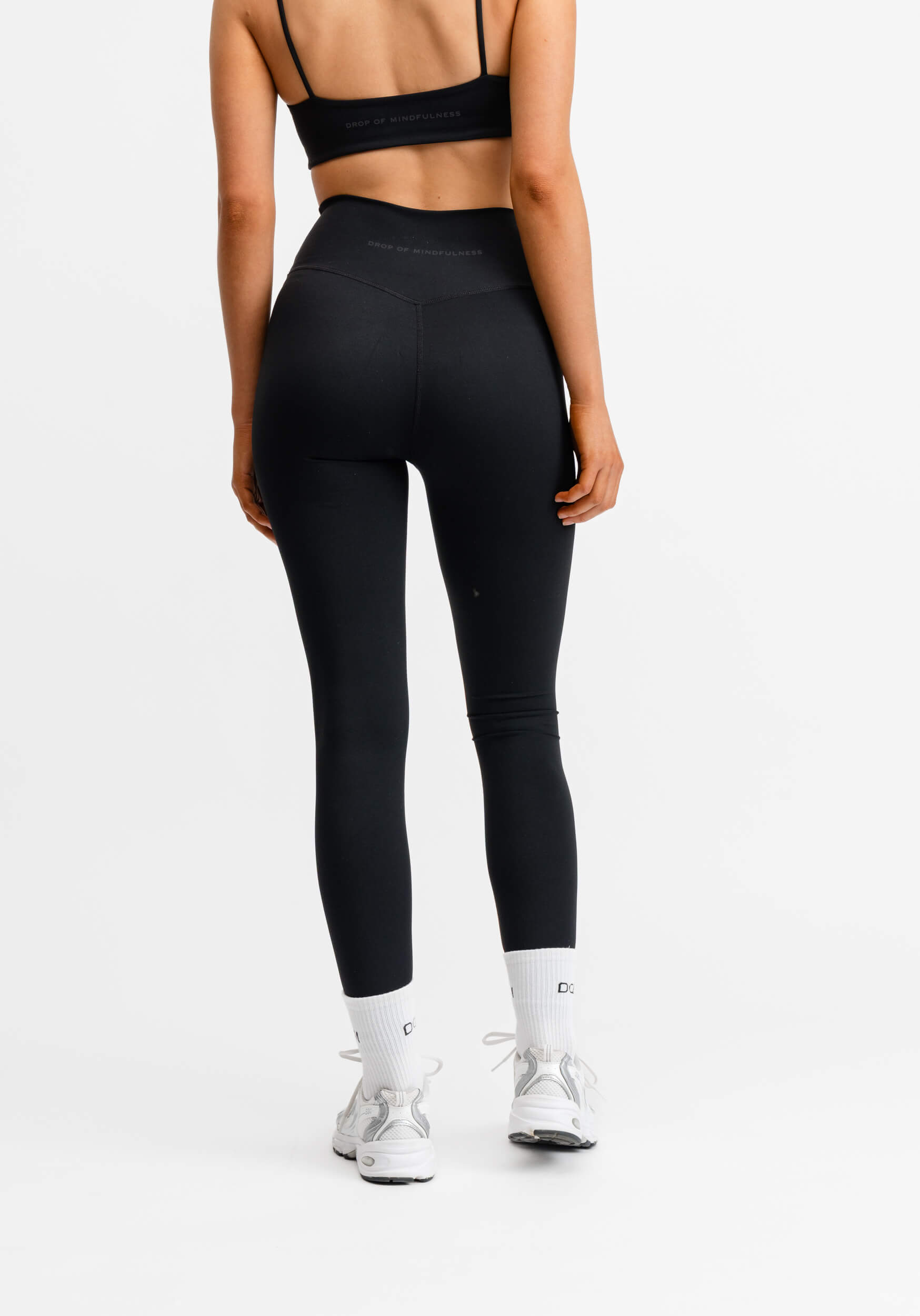 Ultimate Wrap Over Tights Black