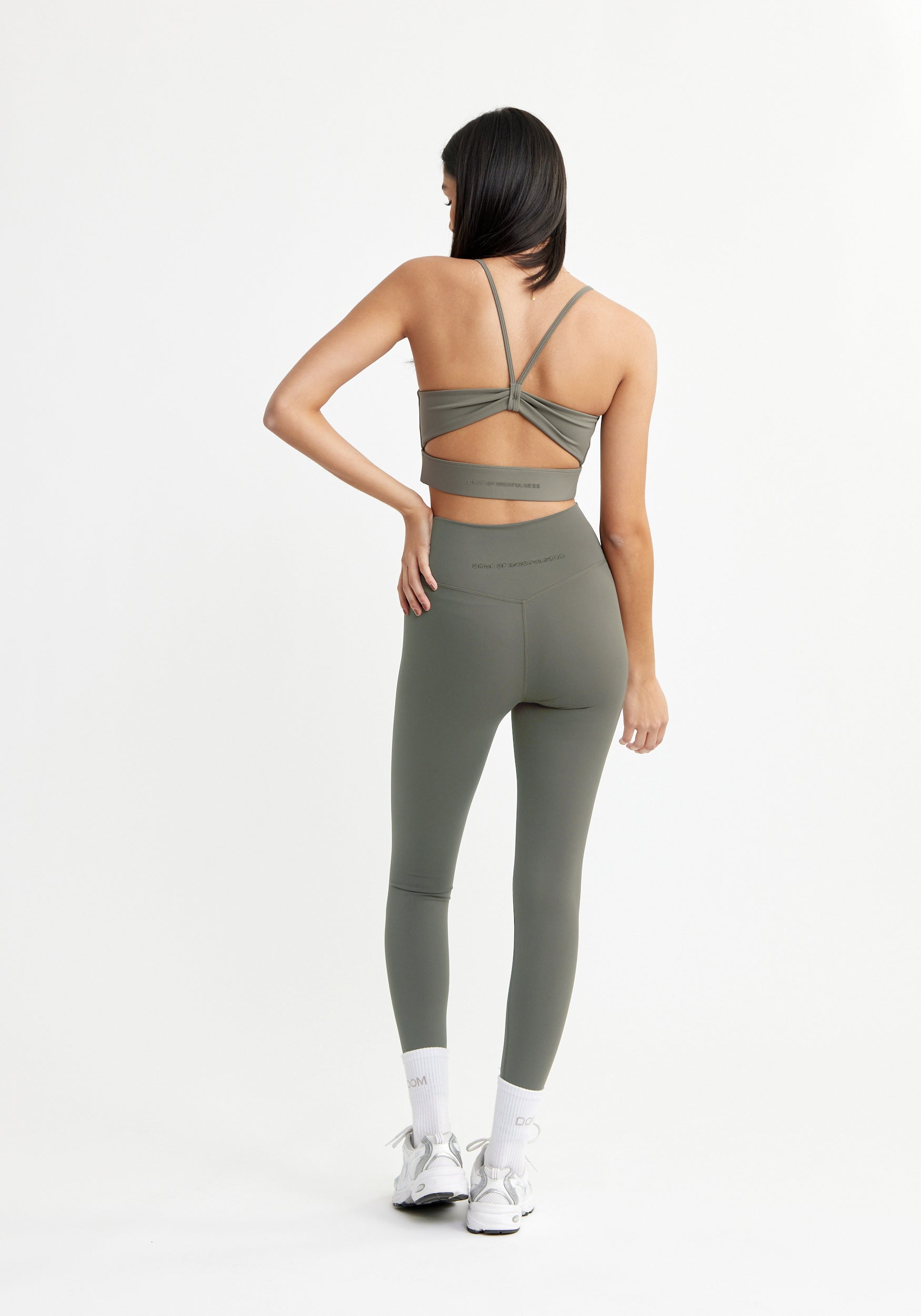 Ultimate Wrap Over Tights Khaki