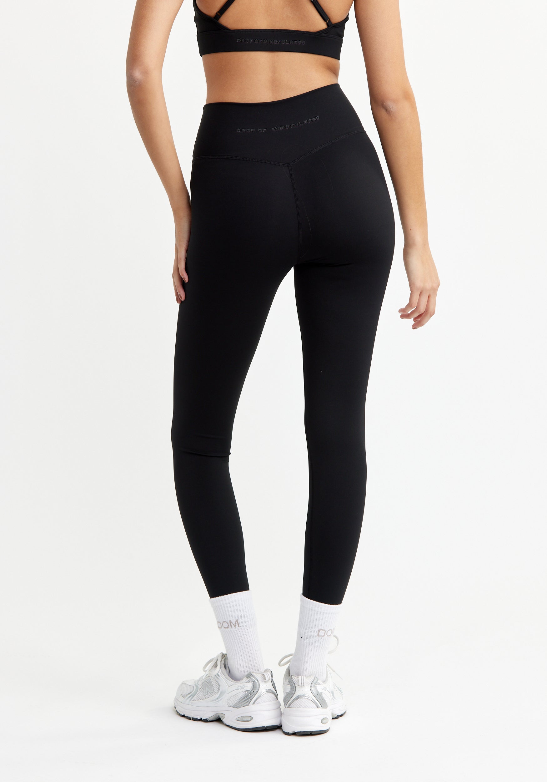 Ultimate Wrap Over Tights Black