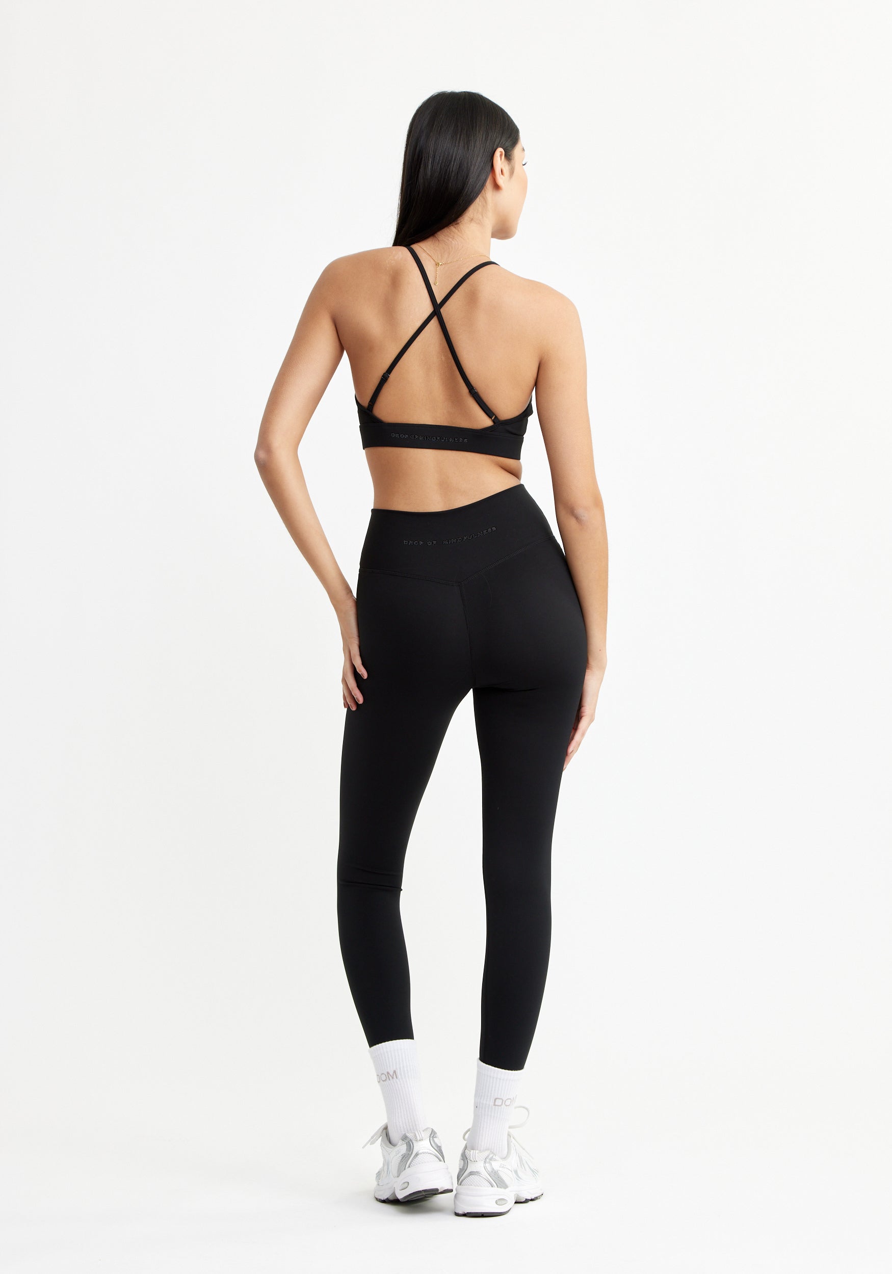 Ultimate Wrap Over Tights Black