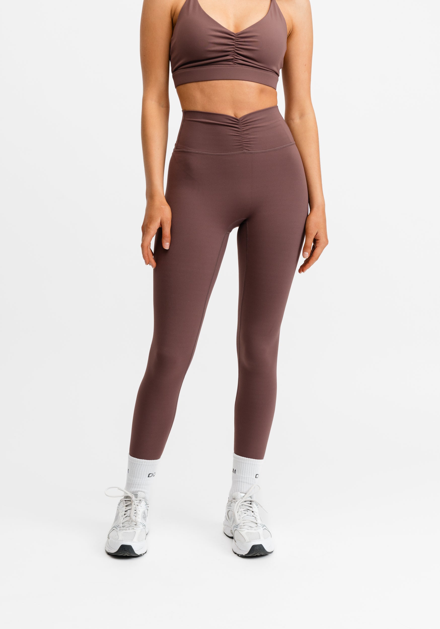 Ultimate Ruched Tights Intense Rust