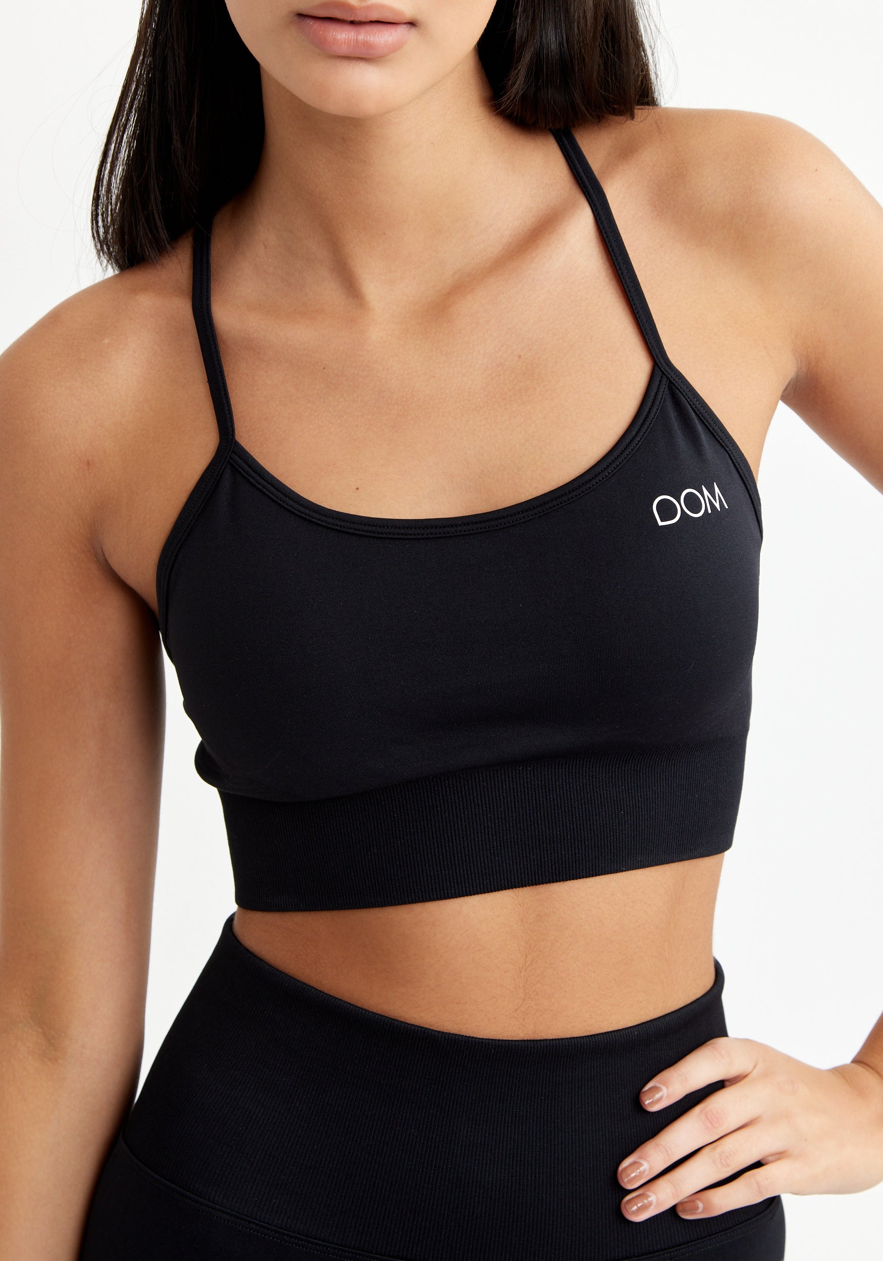 Maya Sports Bra Seamless Black