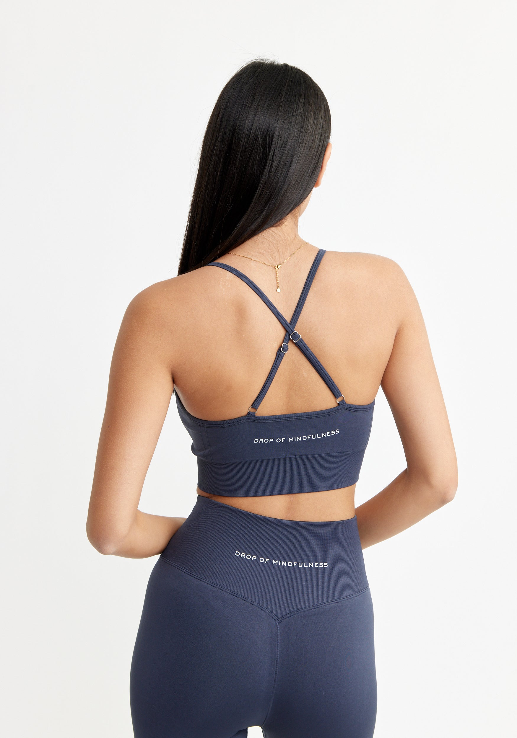 Maya Sports Bra Seamless Dark Blue