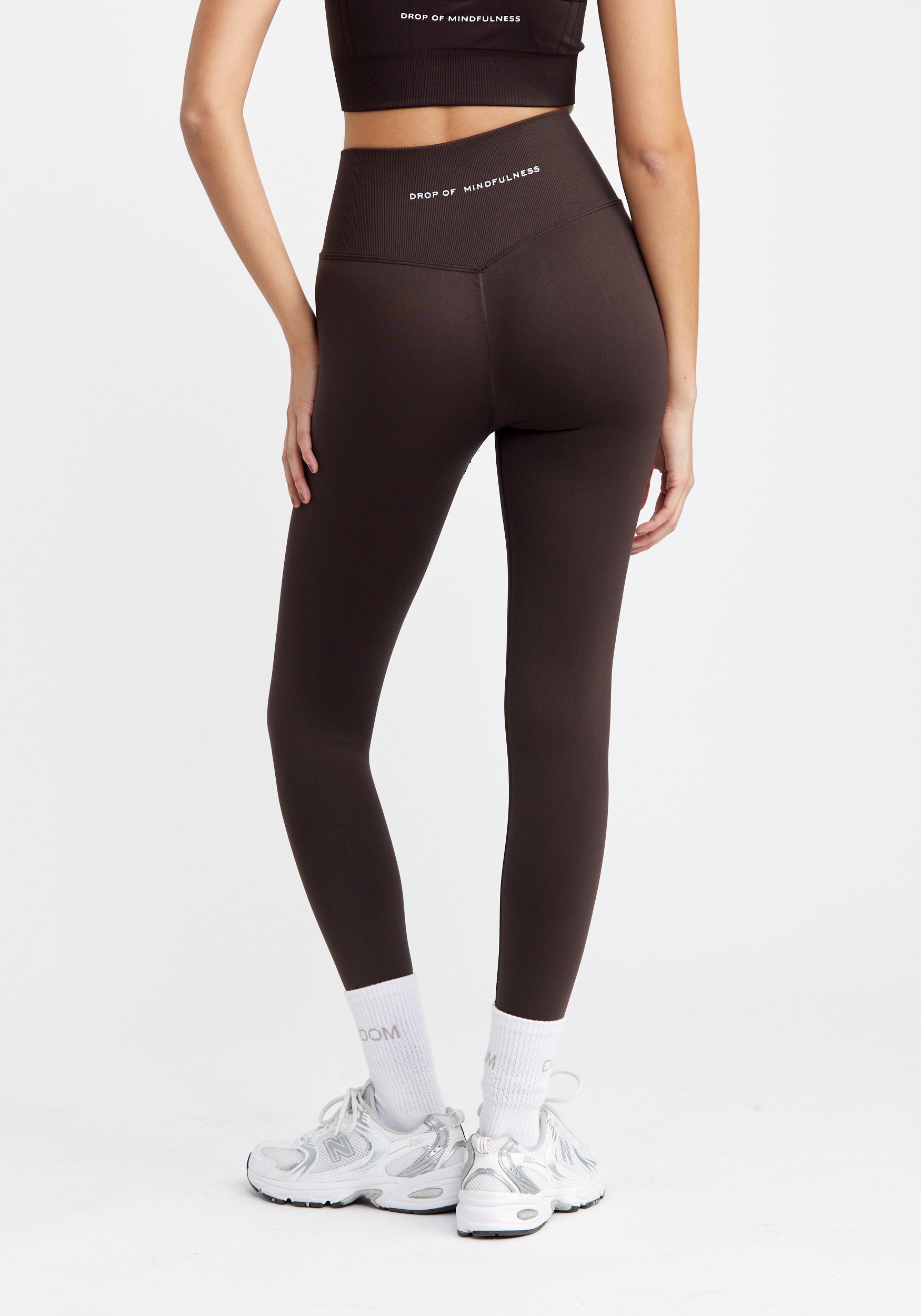 Sesh Tights Seamless Dark Brown
