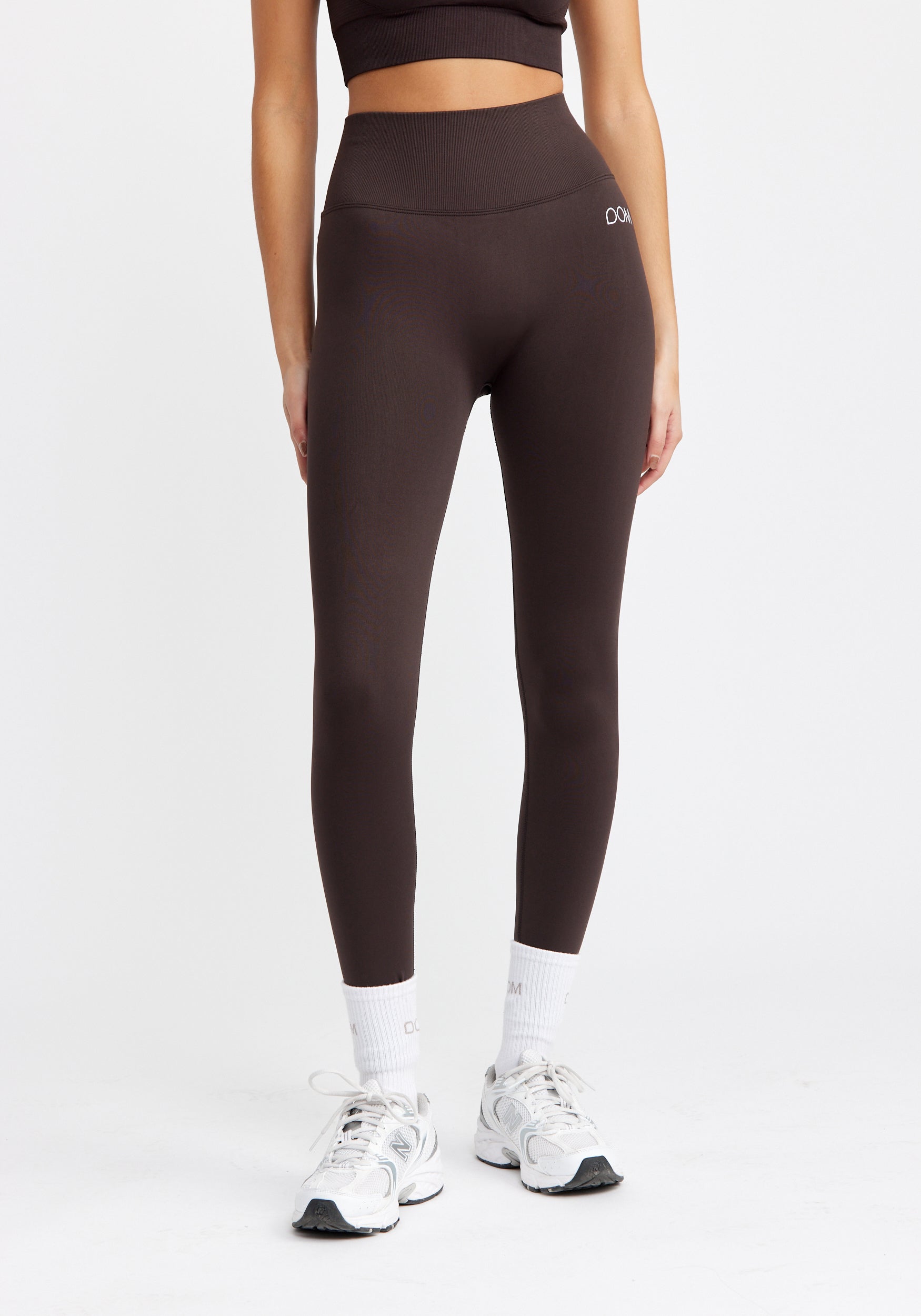Sesh Tights Seamless Dark Brown