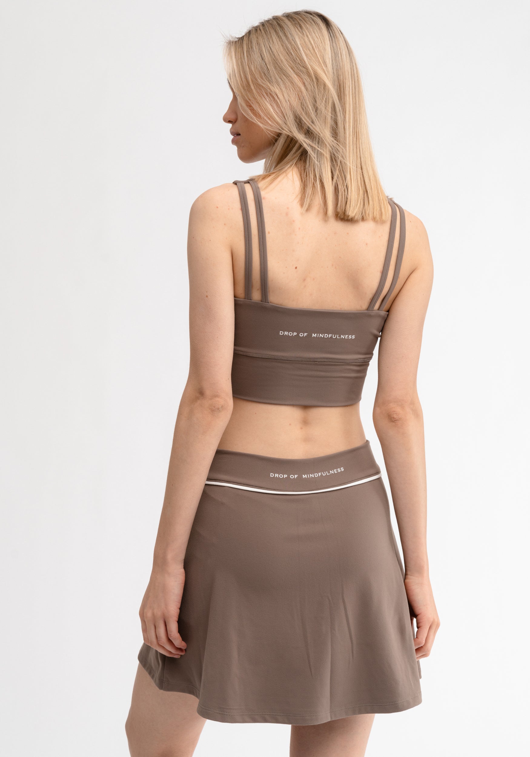 Court Skirt Khaki Matte