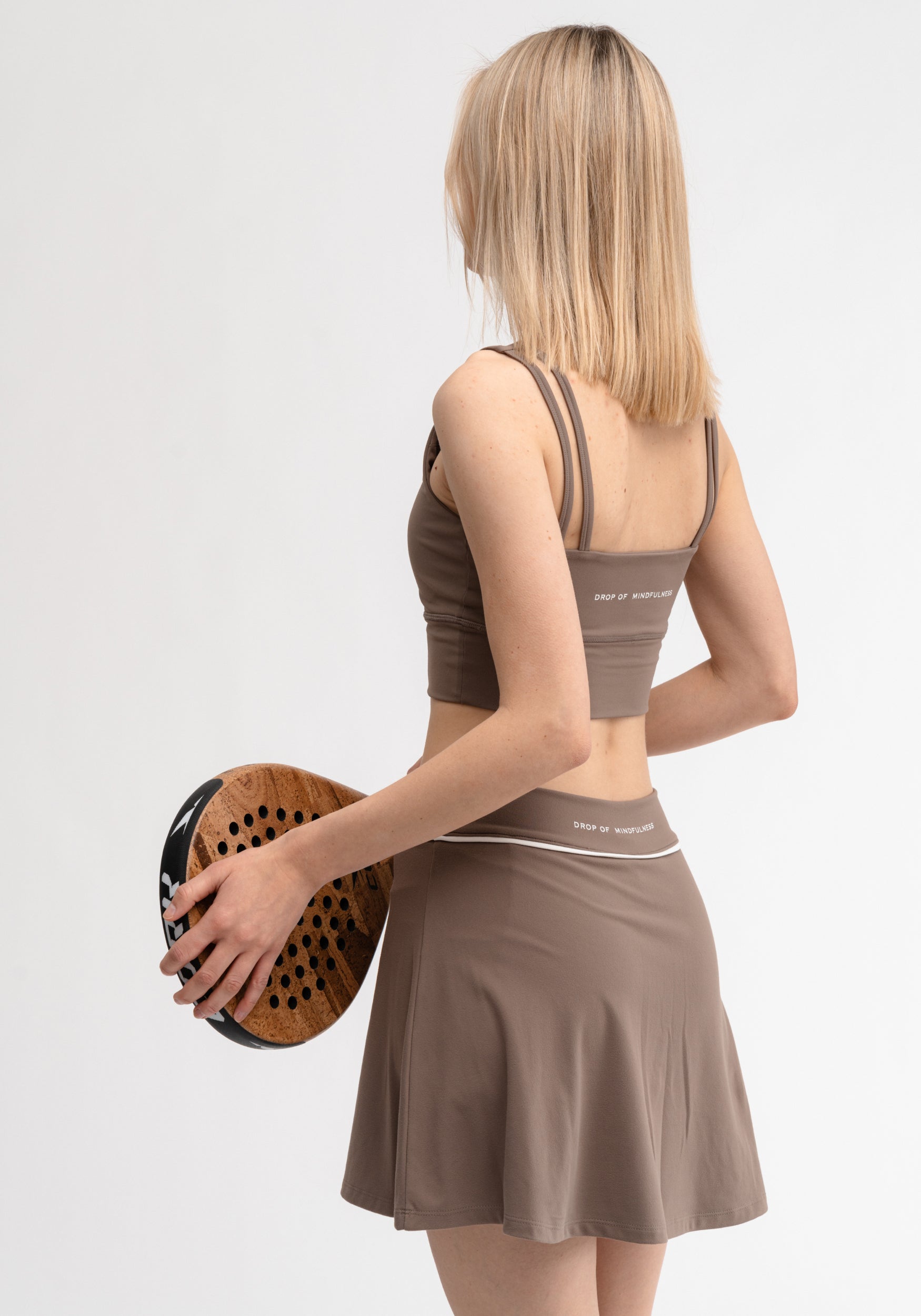 Court Skirt Khaki Matte