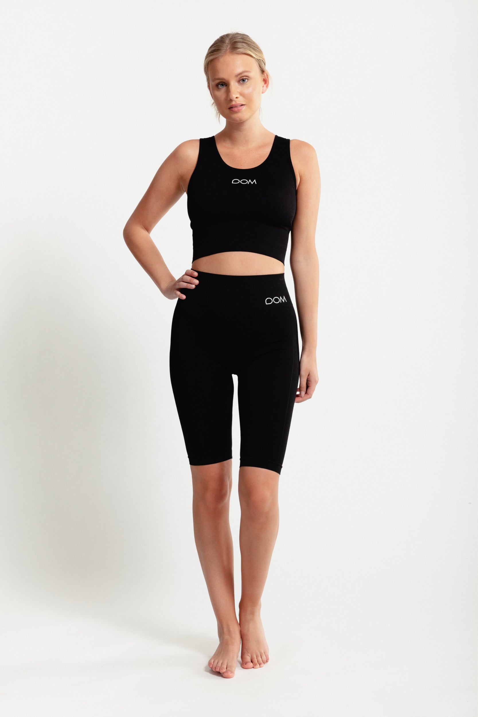 Hallie Shorts Seamless Black