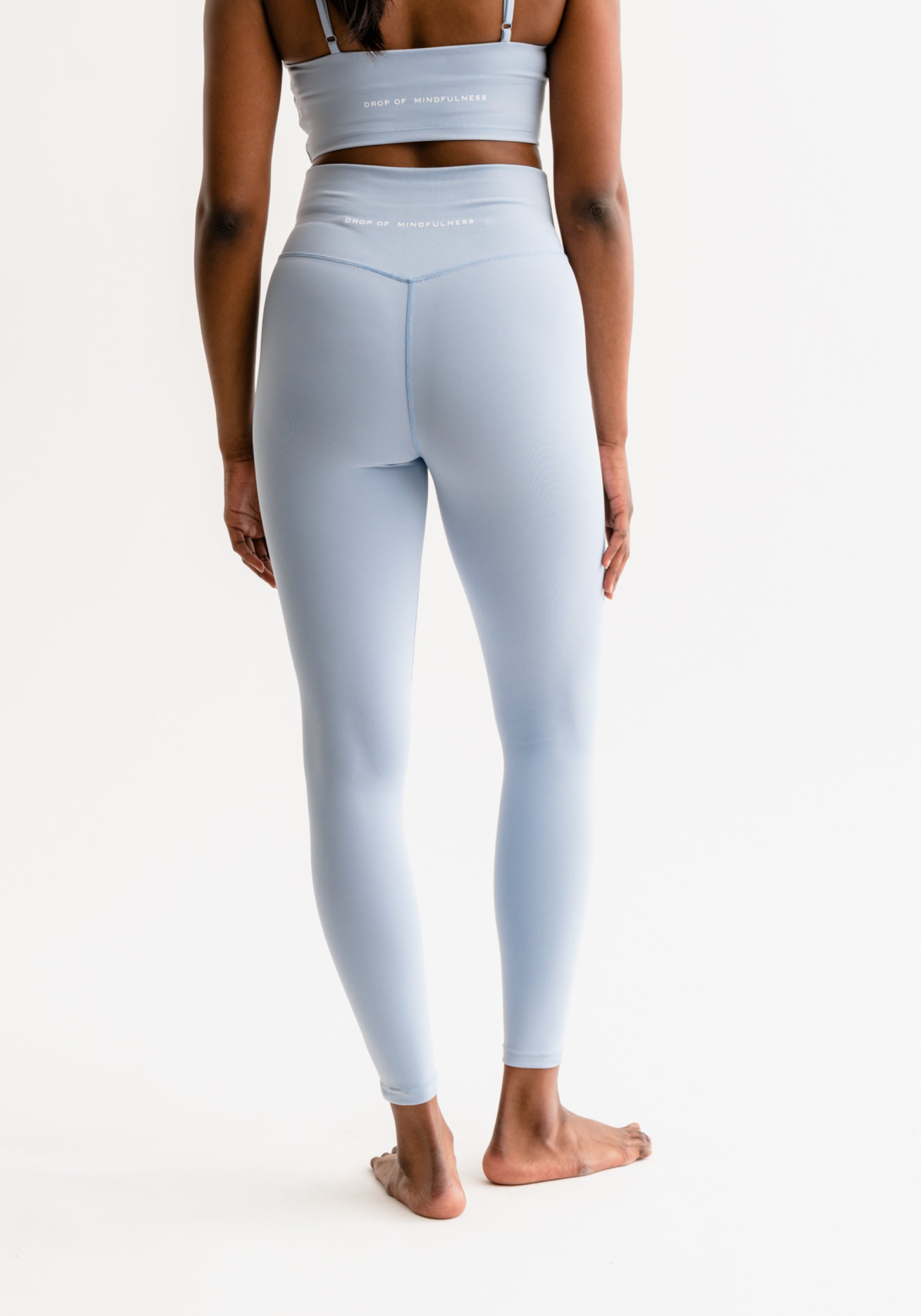 Adeline Wrap Over Tights Powder Blue