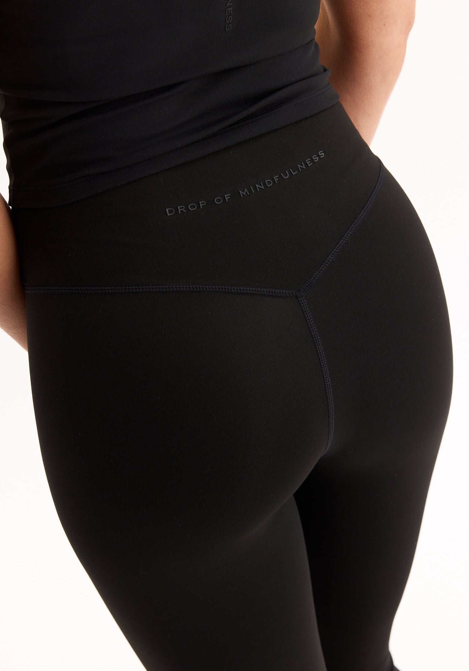 Butter Soft Flare Tights Black