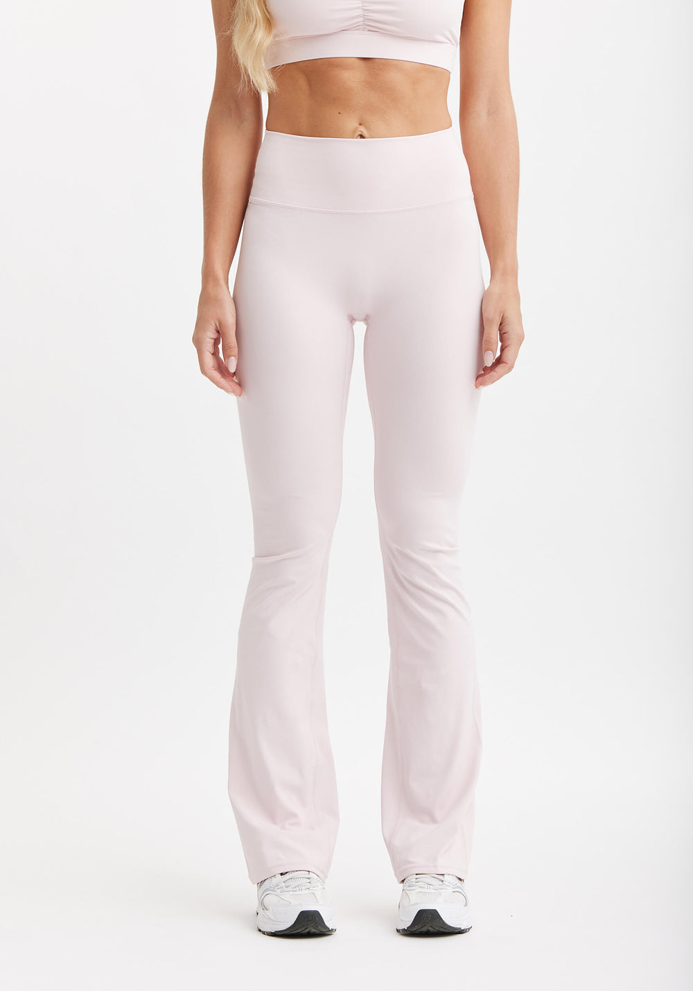 Butter Soft Flare Tights Pink Blush