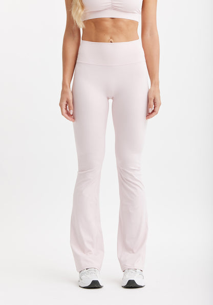 Butter Soft Flare Tights Pink Blush