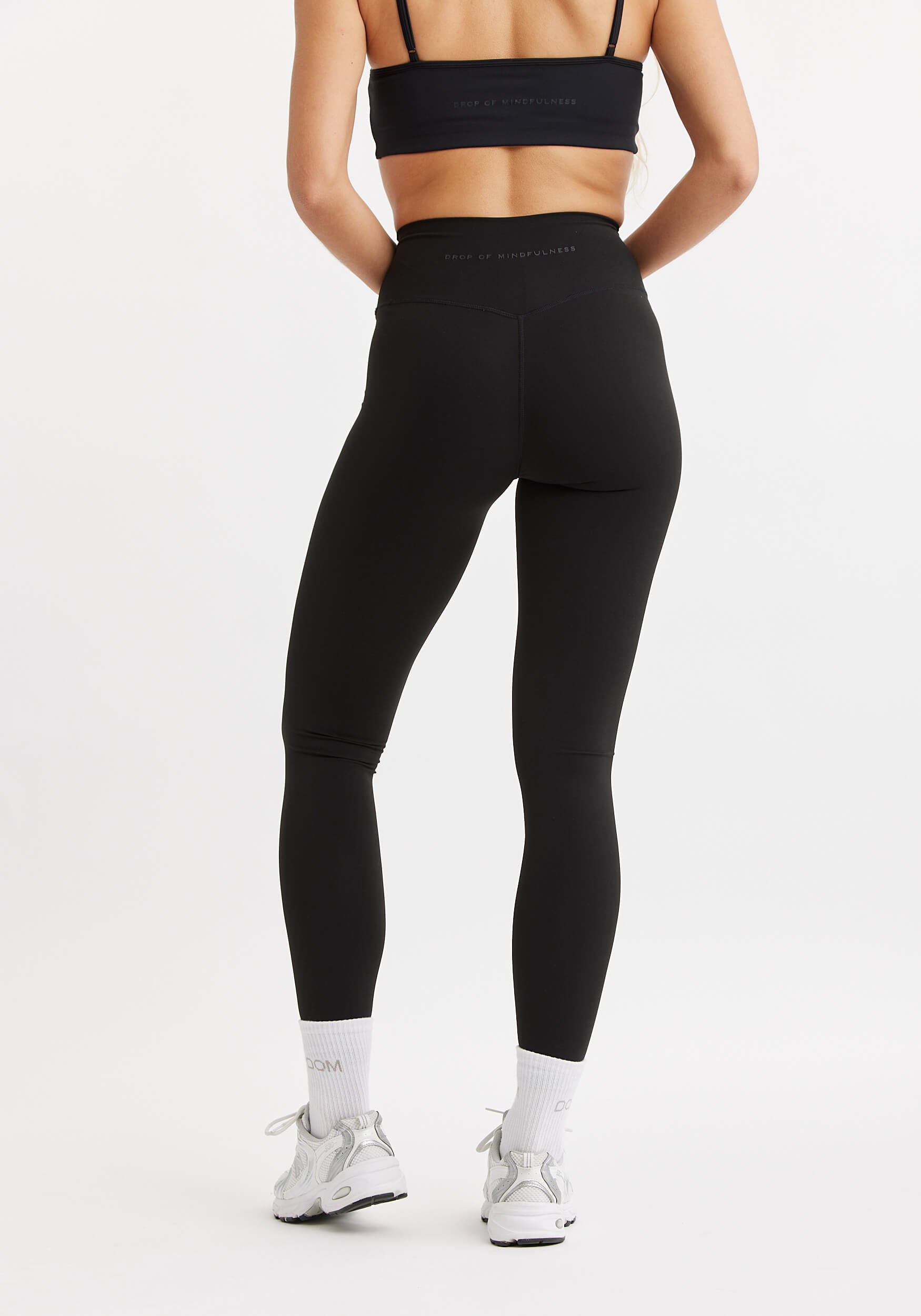 Butter Soft High Waist Tights Black