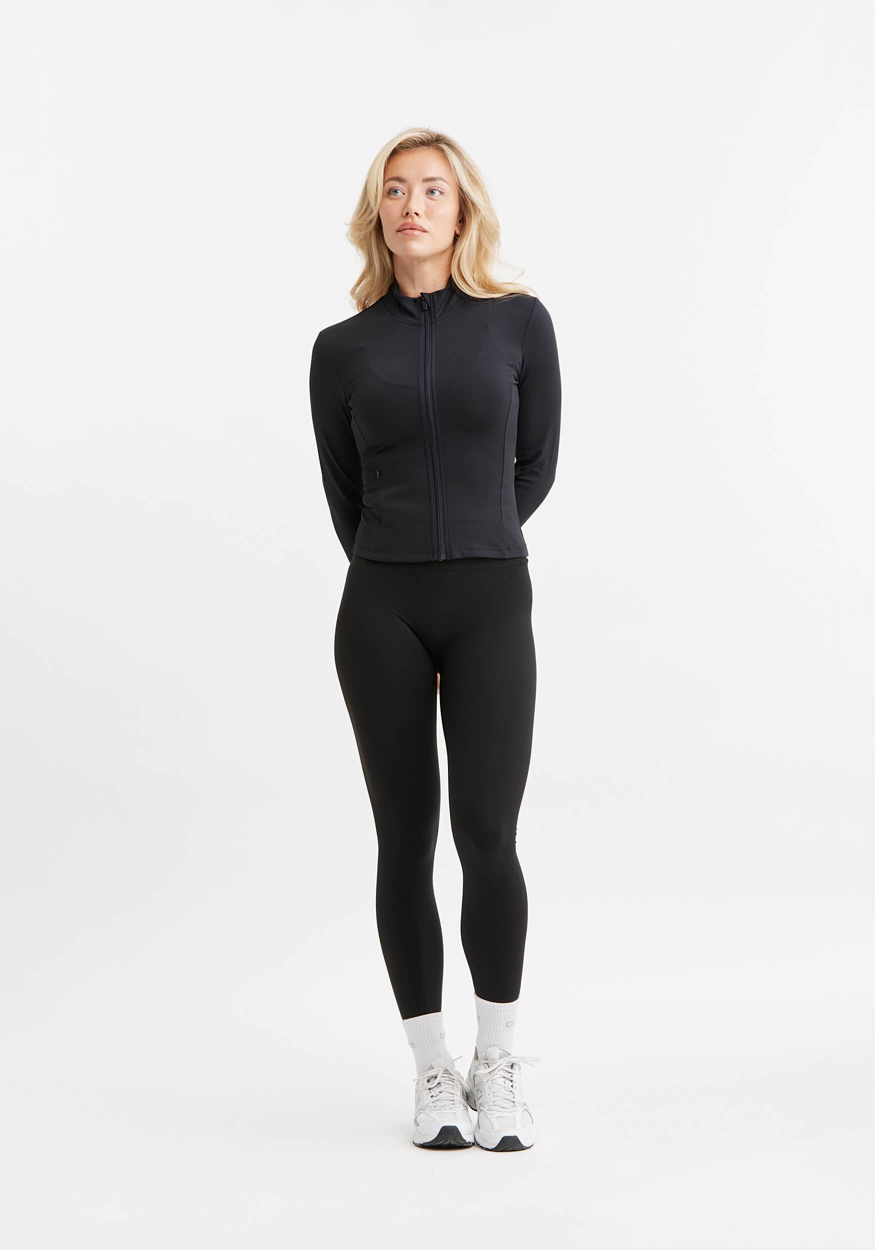Butter Soft Neu Zip Cardigan Black