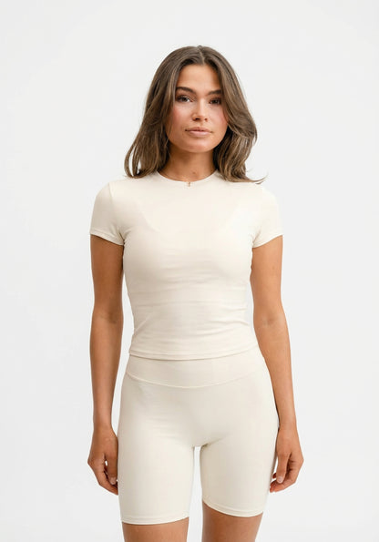 Ultimate Bike Shorts Cream White