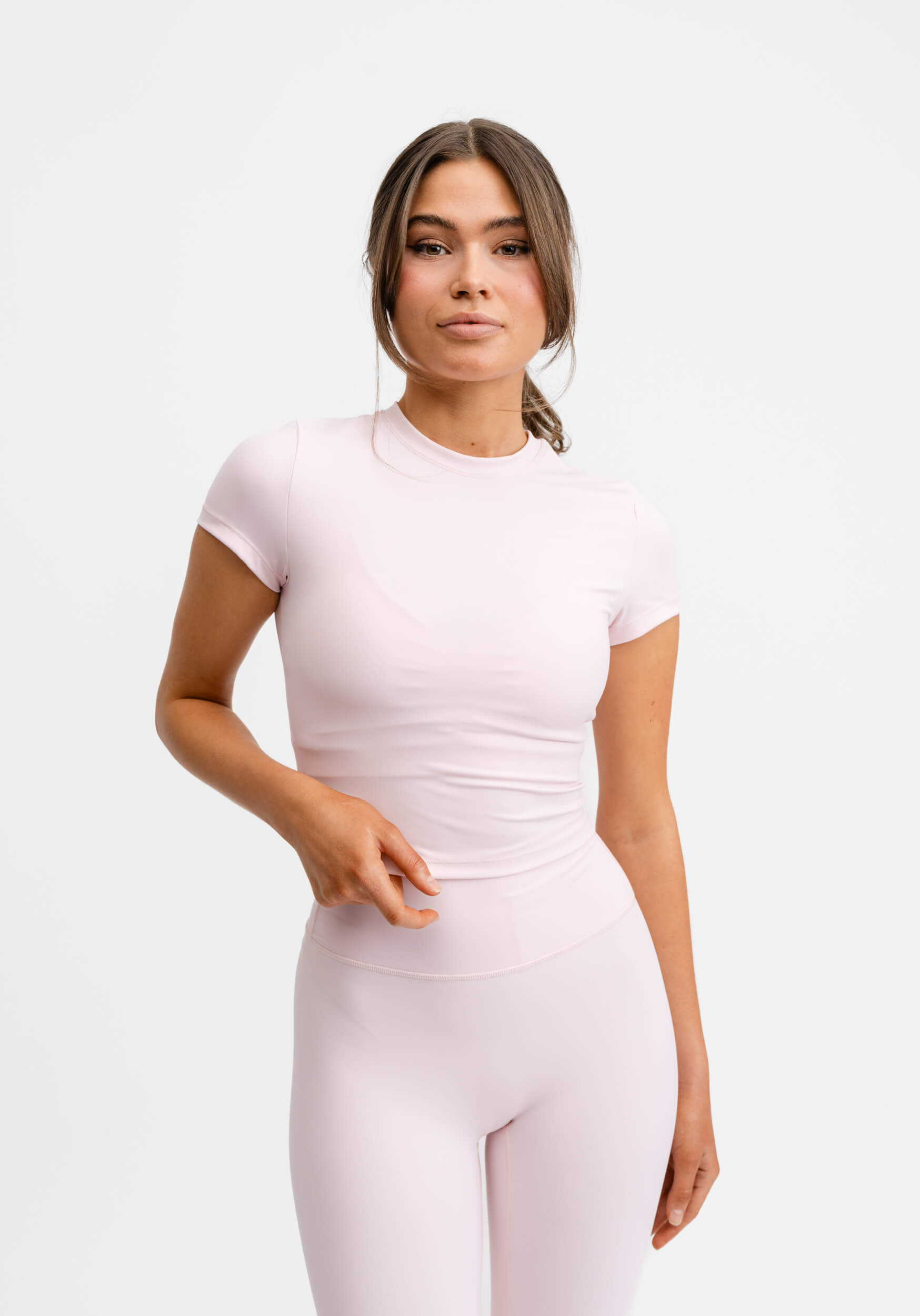 Butter Soft Tee Pink Blush