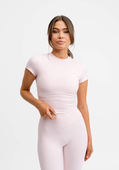 Butter Soft Tee Pink Blush