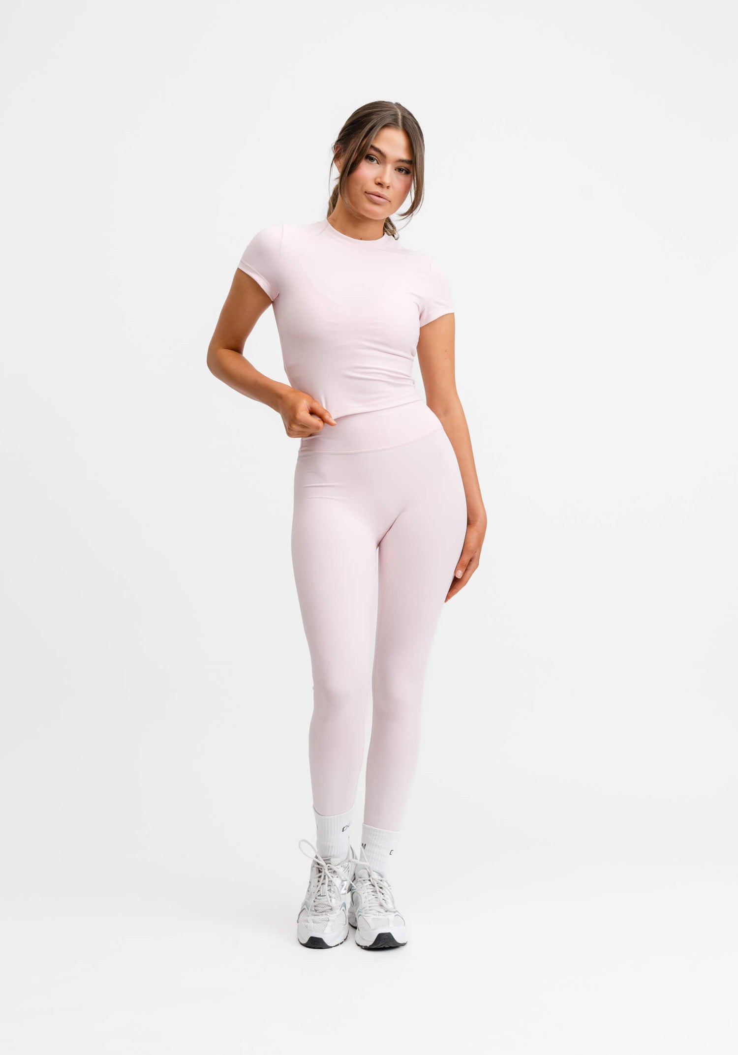 Butter Soft Tee Pink Blush