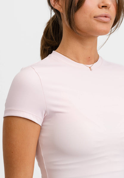 Butter Soft Tee Pink Blush