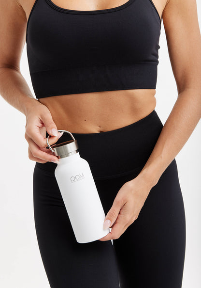 DOM Water Bottle White