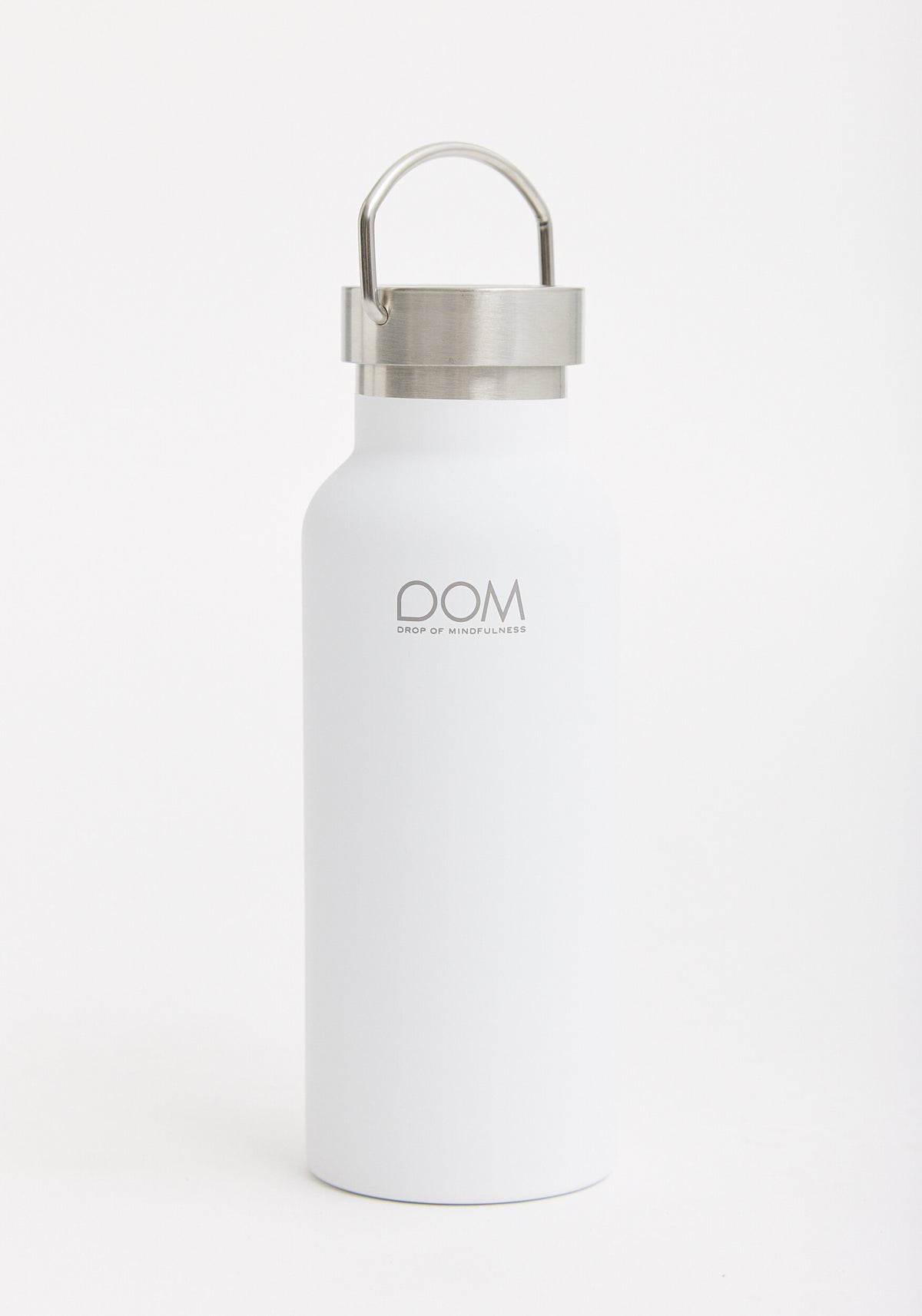 DOM Water Bottle White