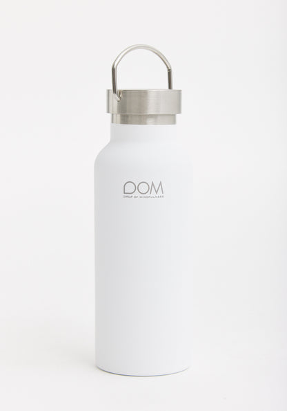 DOM Water Bottle White