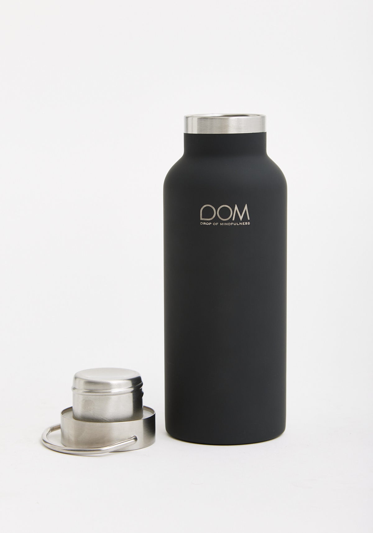 DOM Water Bottle Black