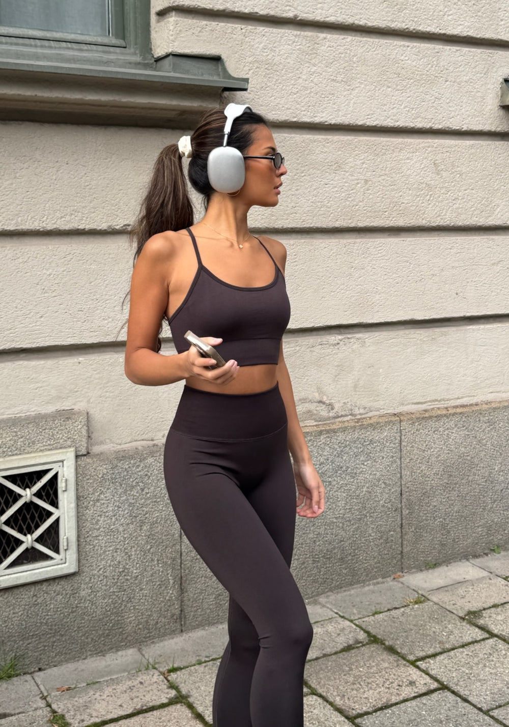 Signature Seamless Tights Dark Brown